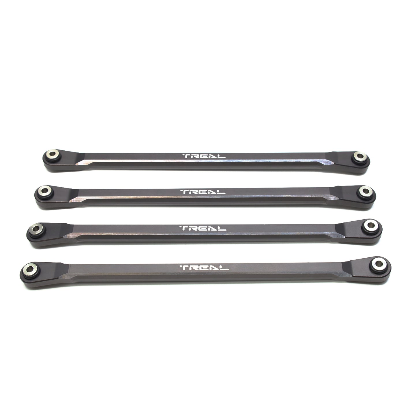 TREAL SCX6 Lower Links Set (4) Aluminum 7075 Rod Links Replacements for Axial SCX6