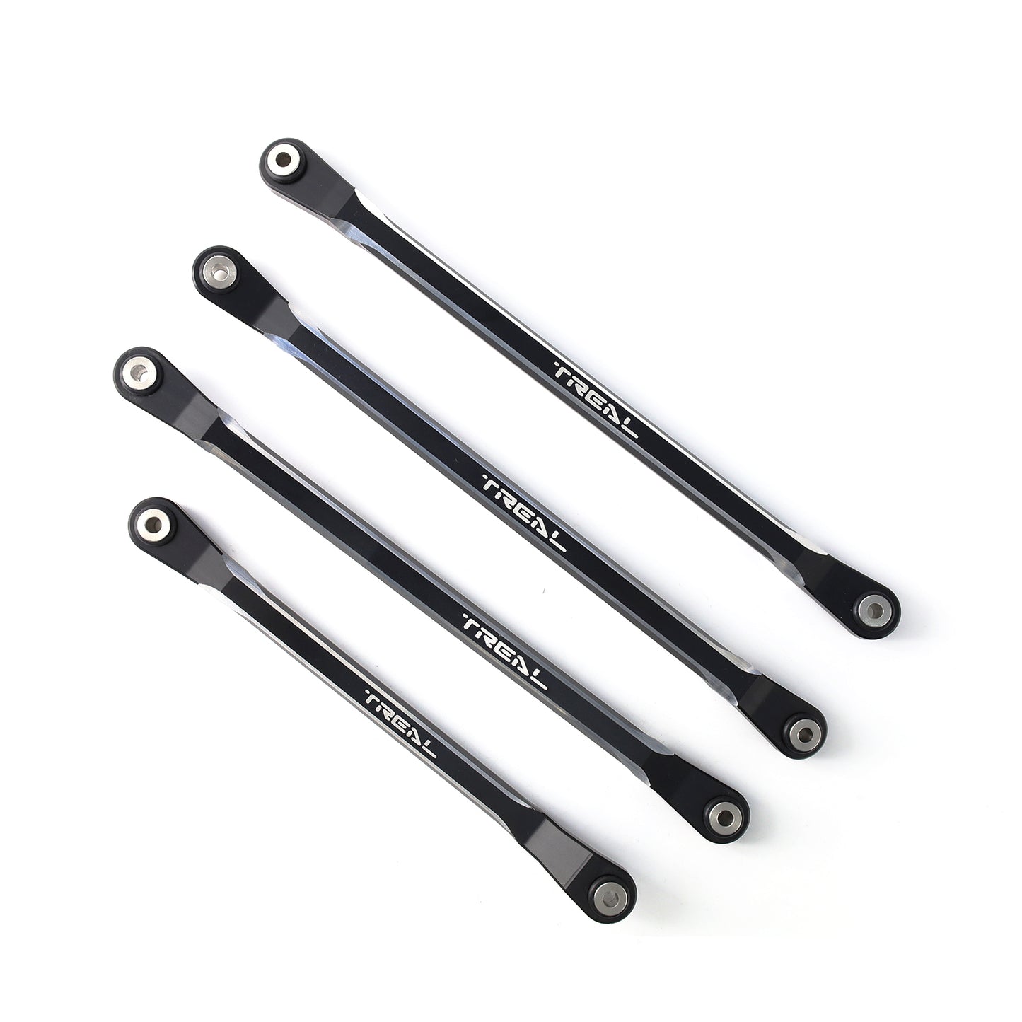 TREAL SCX6 Upper Links Set (4) Aluminum 7075 Rod Link Replacements for Axial SCX6