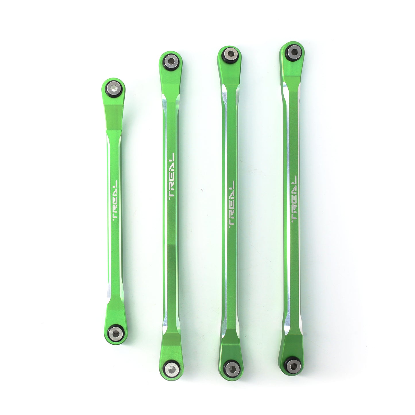 TREAL SCX6 Upper Links Set (4) Aluminum 7075 Rod Link Replacements for Axial SCX6
