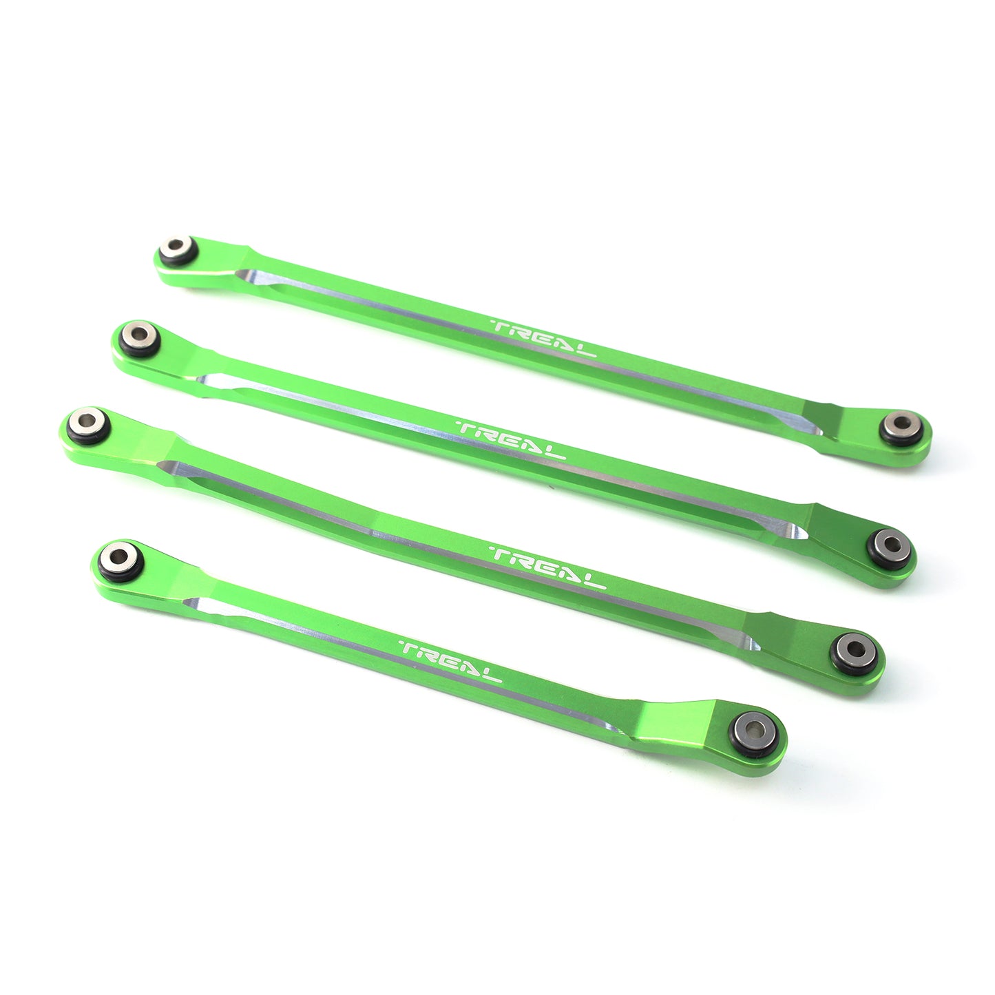 TREAL SCX6 Upper Links Set (4) Aluminum 7075 Rod Link Replacements for Axial SCX6