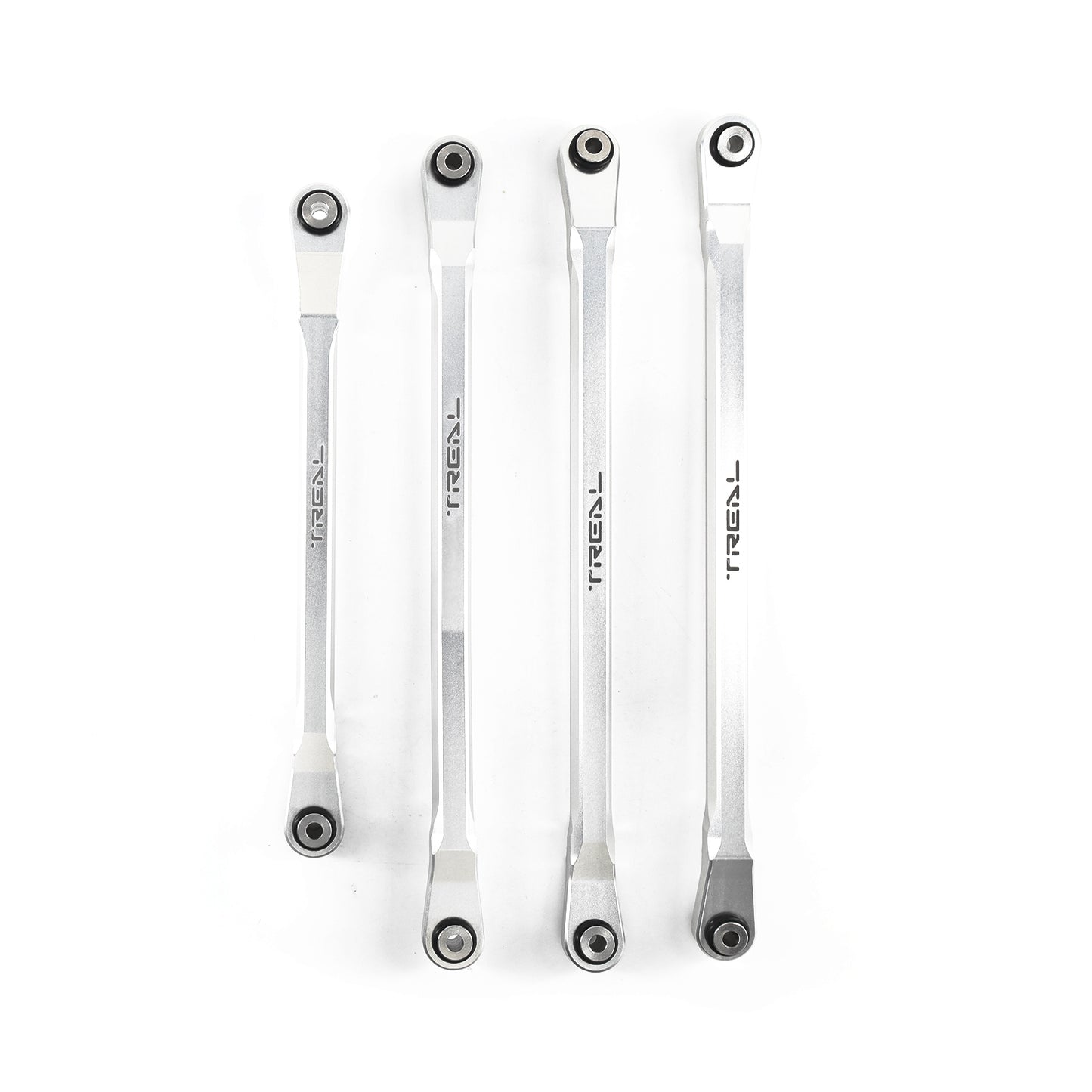 TREAL SCX6 Upper Links Set (4) Aluminum 7075 Rod Link Replacements for Axial SCX6