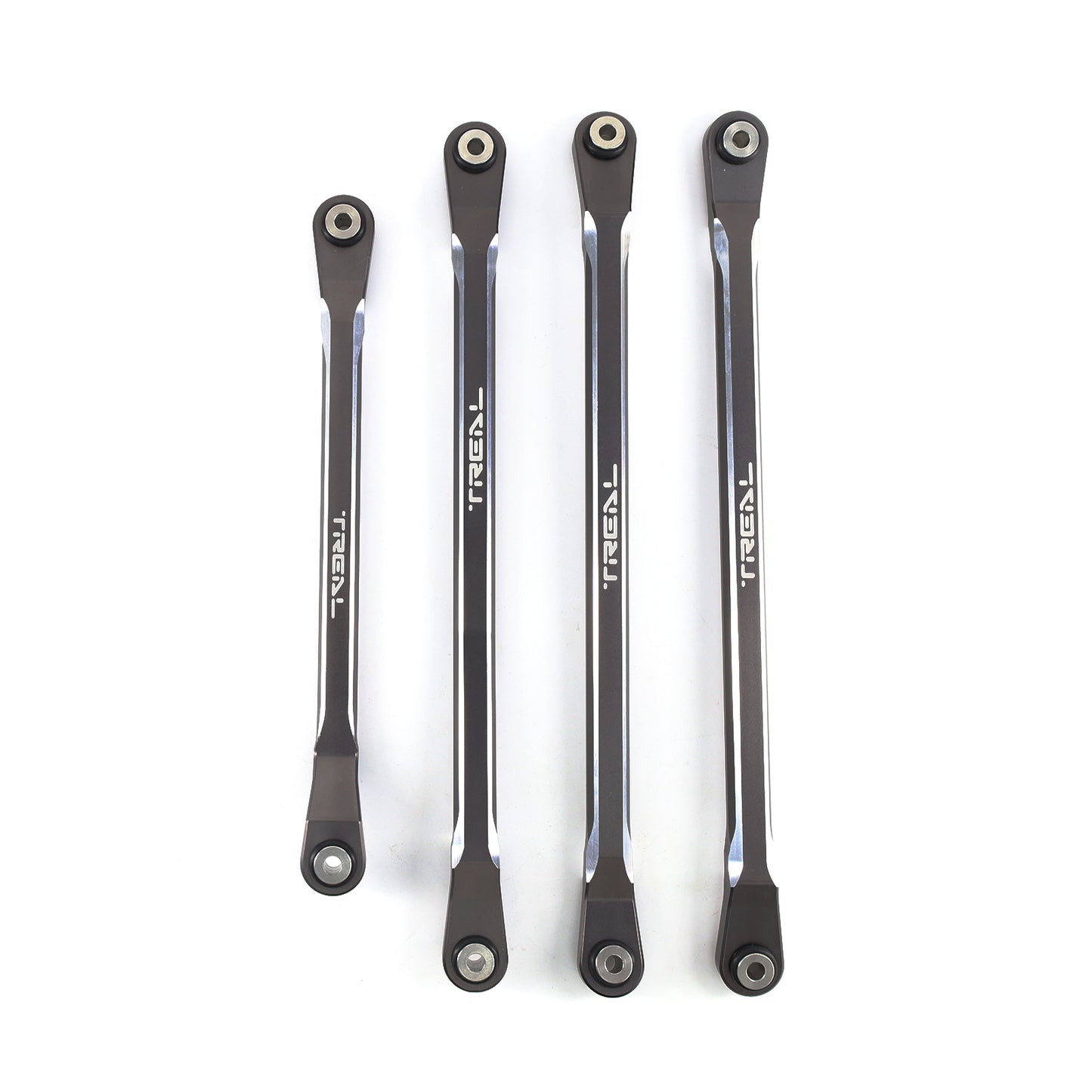 TREAL SCX6 Upper Links Set (4) Aluminum 7075 Rod Link Replacements for Axial SCX6