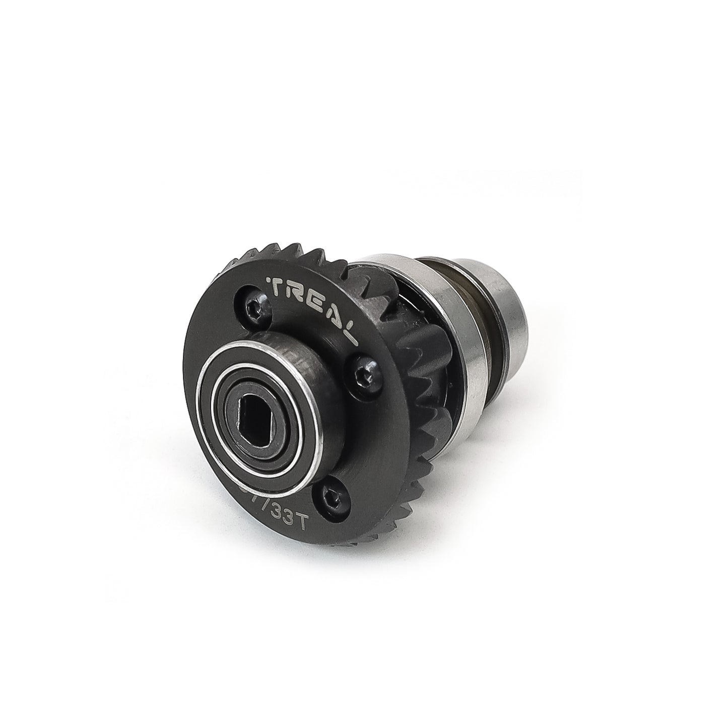 TREAL TRX-4 Overdrive Ring and Pinion Gears Set 13T/33T Differential Machined OD Gears