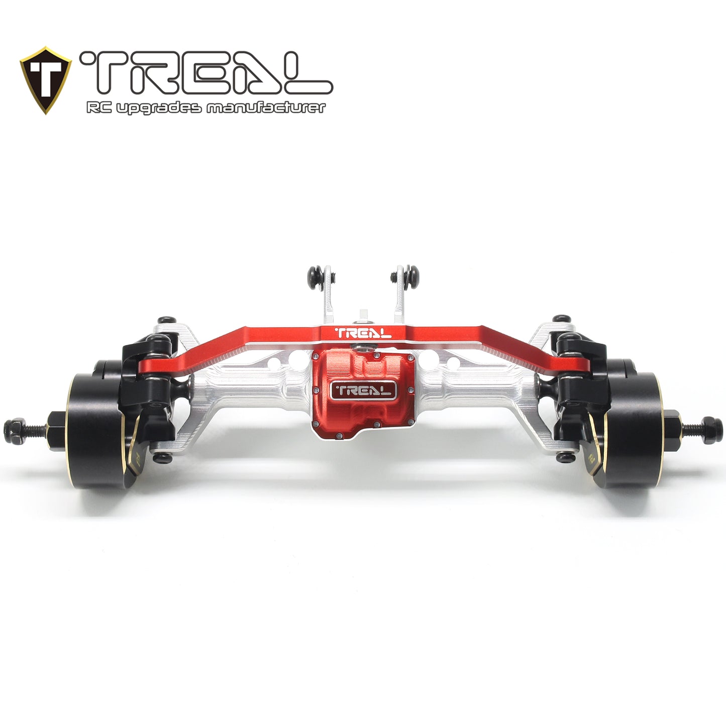 TREAL TRX4M Front Portal Axles Complete Kit CVD shaft Aluminum 7075 CNC Machined Axle Housing for 1/18 TRX-4M TRX4MT