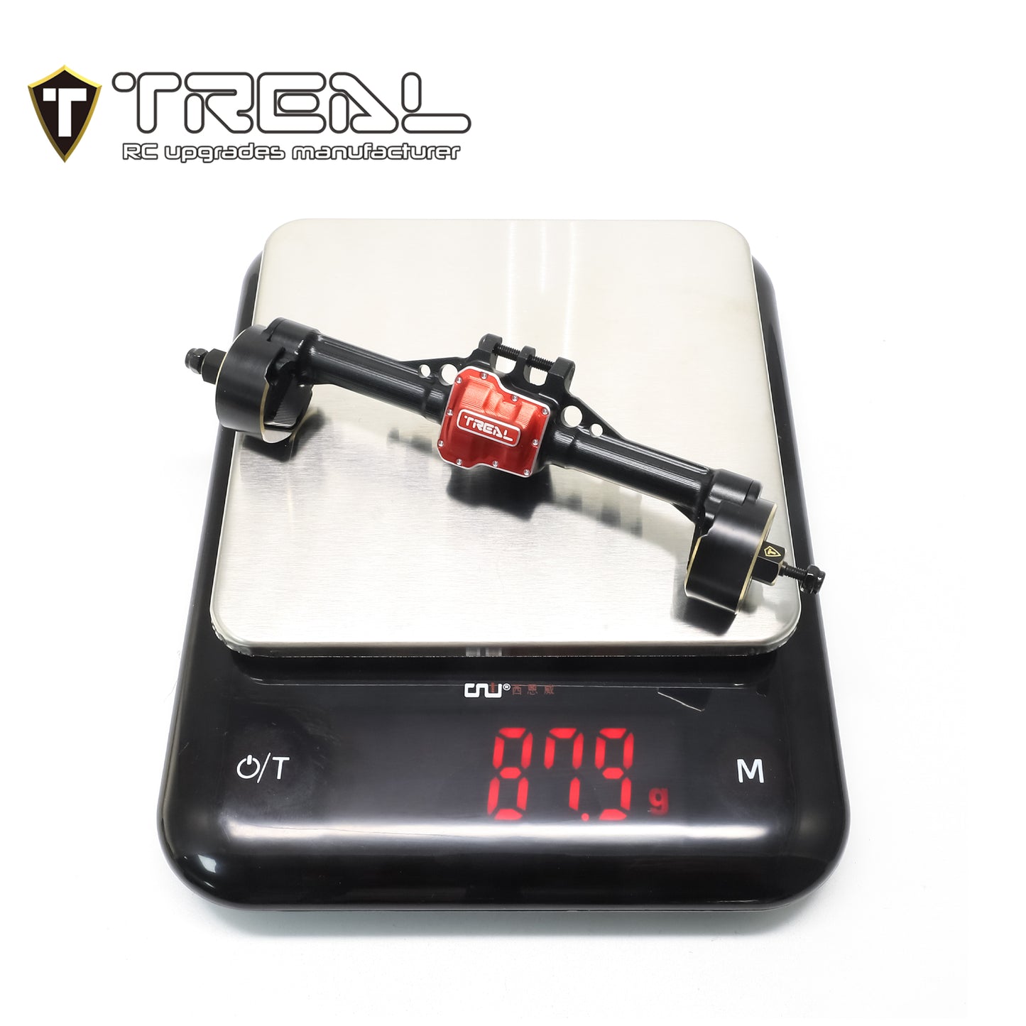 TREAL TRX4M Rear Portal Axles Complete Kit Aluminum 7075 CNC Machined Axle Housing for 1/18 TRX-4M TRX4MT