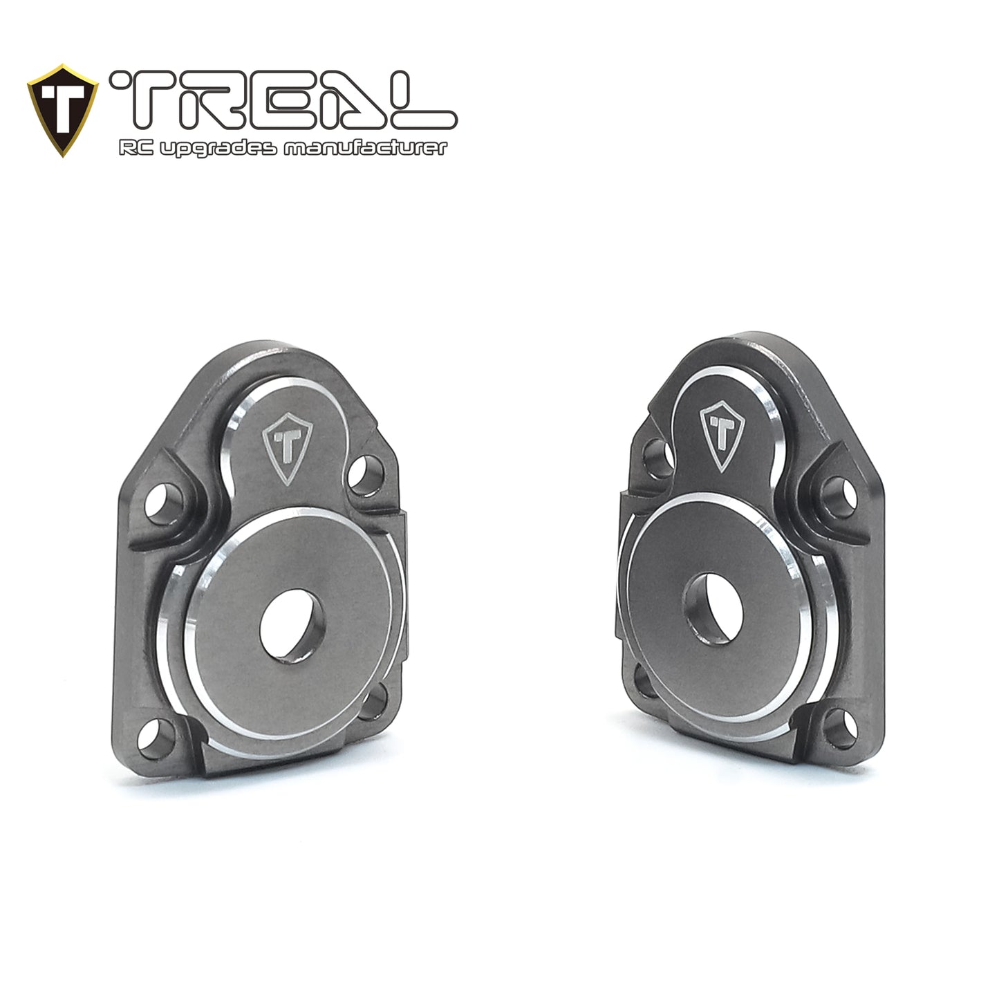 TREAL UTB18 Capra Aluminum 7075 Outer Portal Covers Set (2) CNC Machined Upgrades