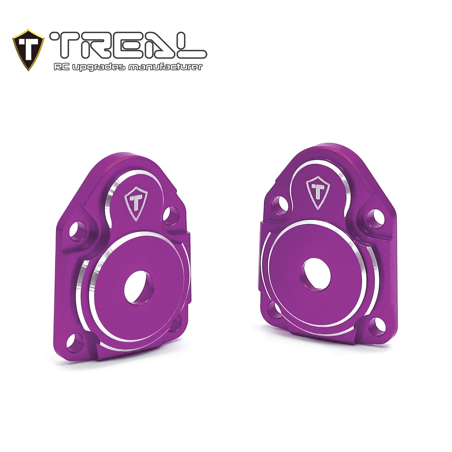 TREAL UTB18 Capra Aluminum 7075 Outer Portal Covers Set (2) CNC Machined Upgrades