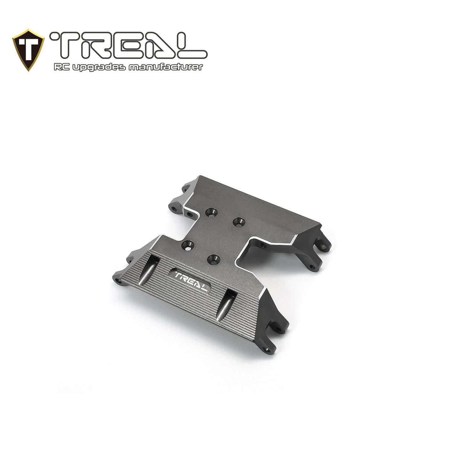 TREAL UTB18 Capra Chassis Skid Plate, Aluminum 7075 CNC Machined Upgrades