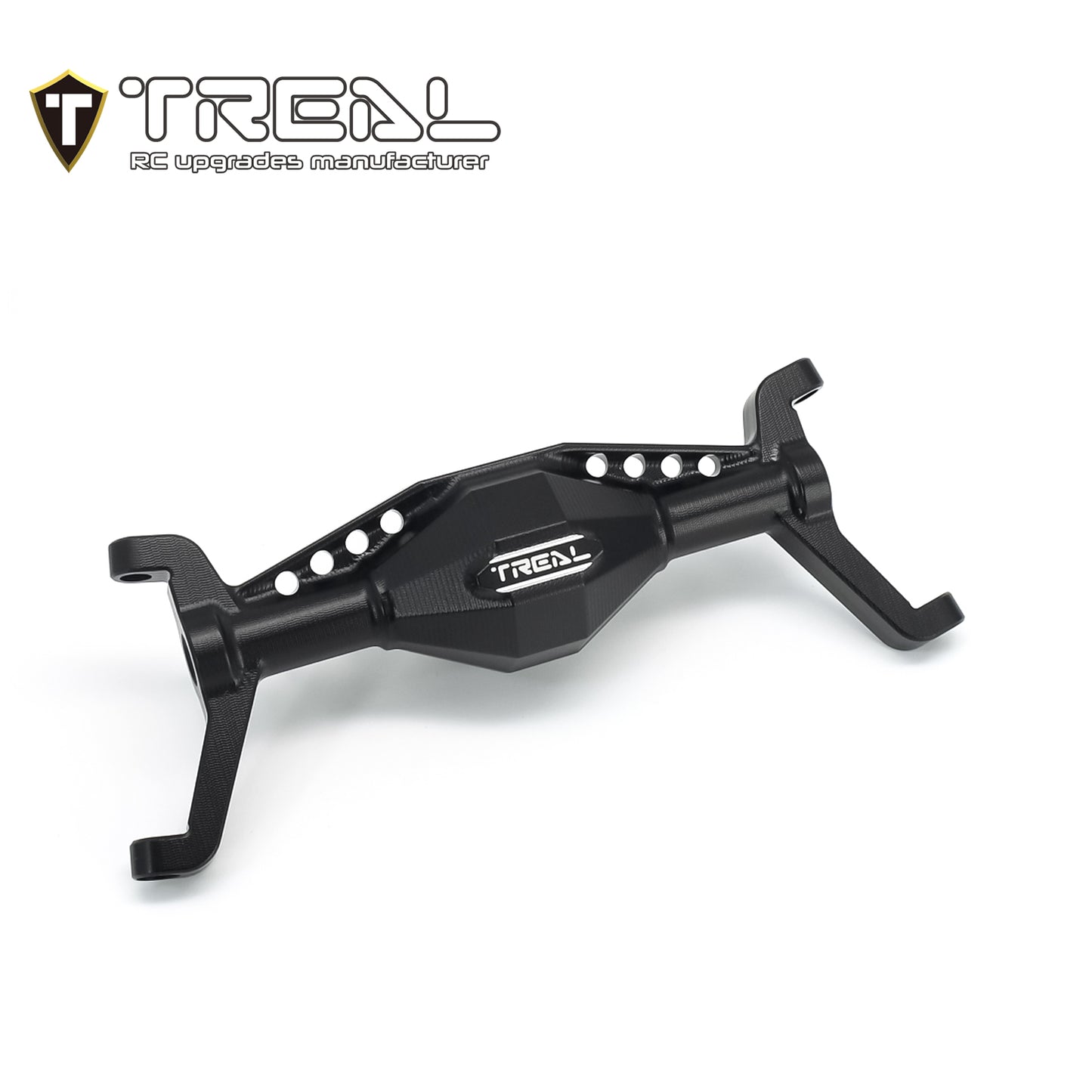 TREAL UTB18 Capra Front Axle Housing, Aluminum 7075 CNC Machined w C Hubs One Piece Design Upgrades