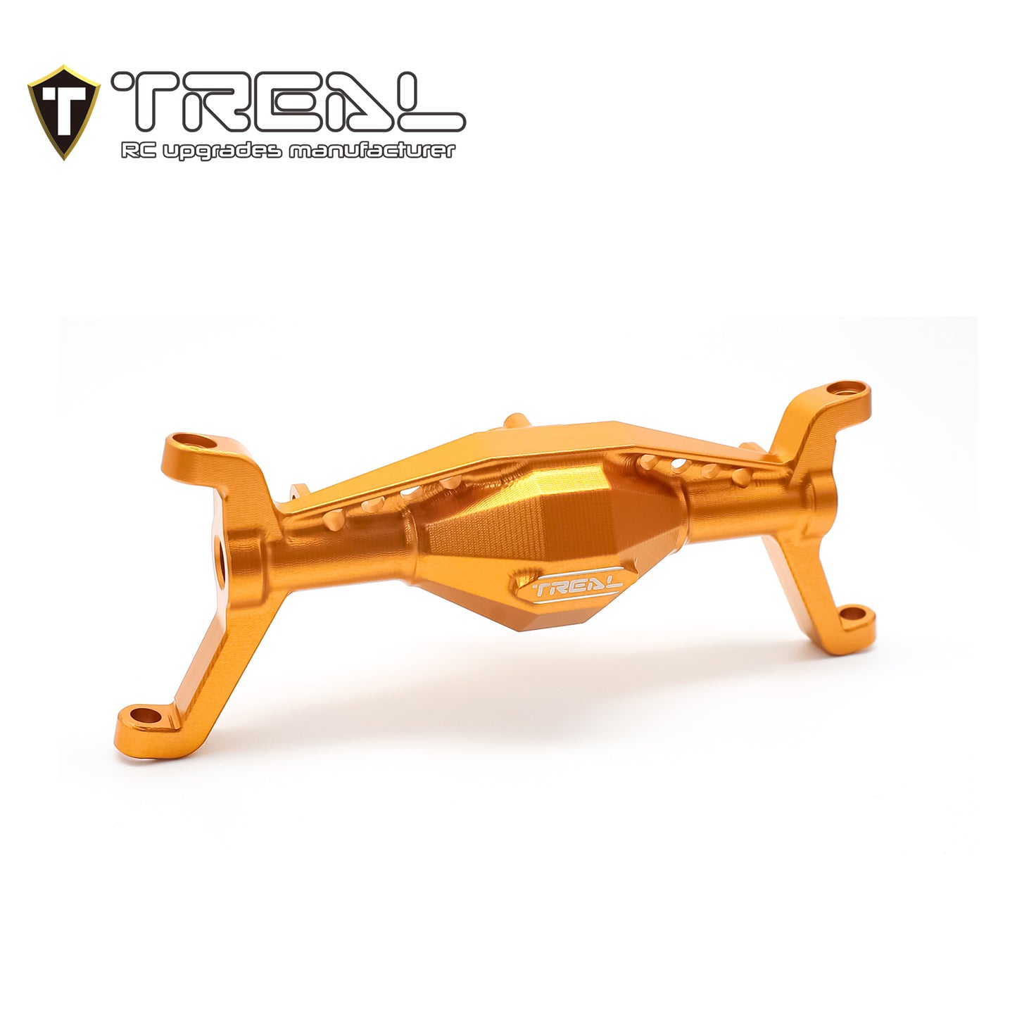TREAL UTB18 Capra Front Axle Housing, Aluminum 7075 CNC Machined w C Hubs One Piece Design Upgrades