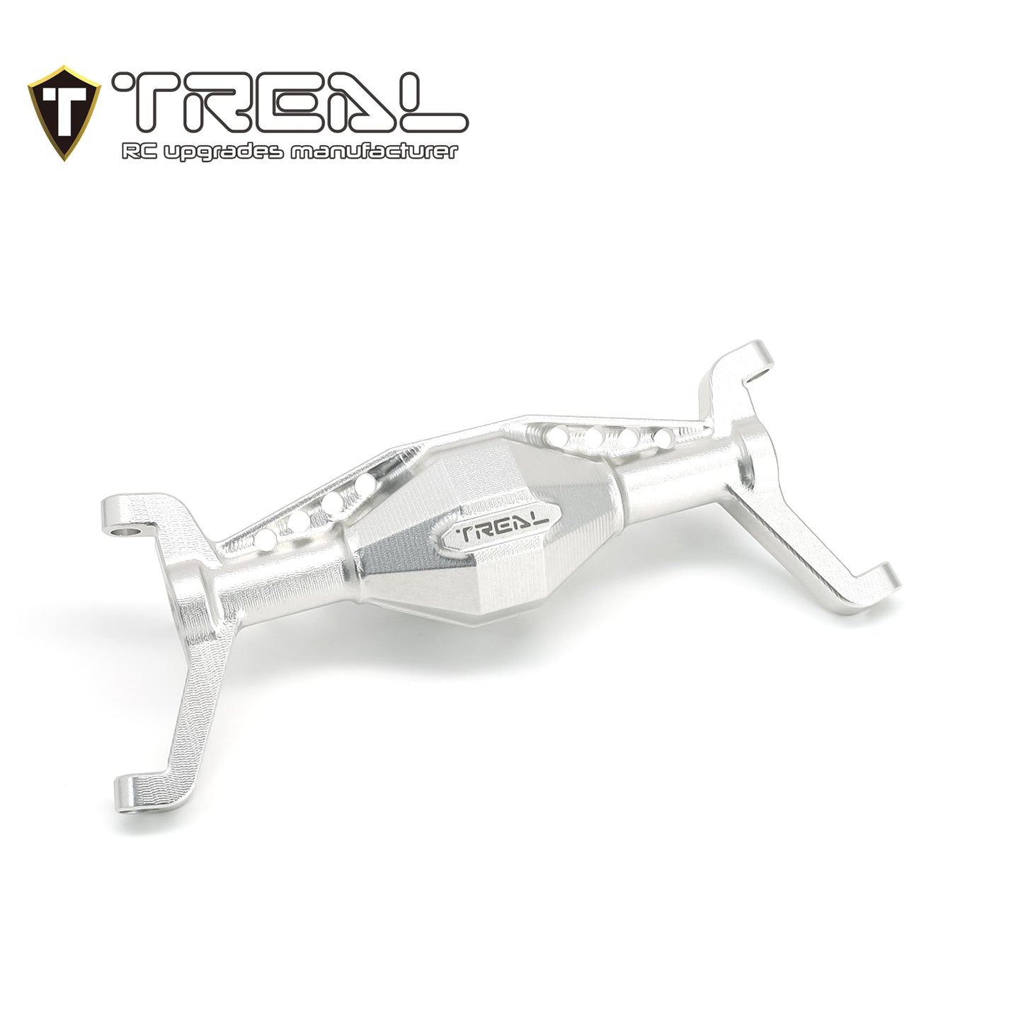 TREAL UTB18 Capra Front Axle Housing, Aluminum 7075 CNC Machined w C Hubs One Piece Design Upgrades