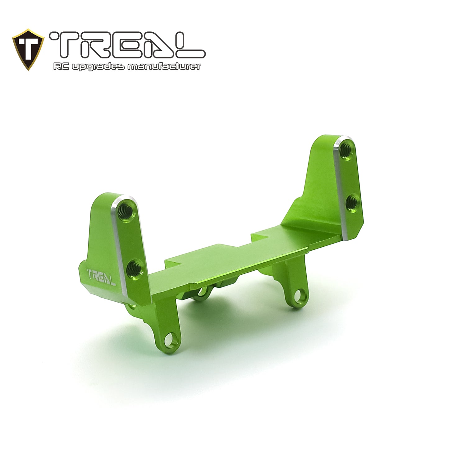 TREAL UTB18 Capra Front Servo Mount CNC Machined Aluminum 7075 Upgrades