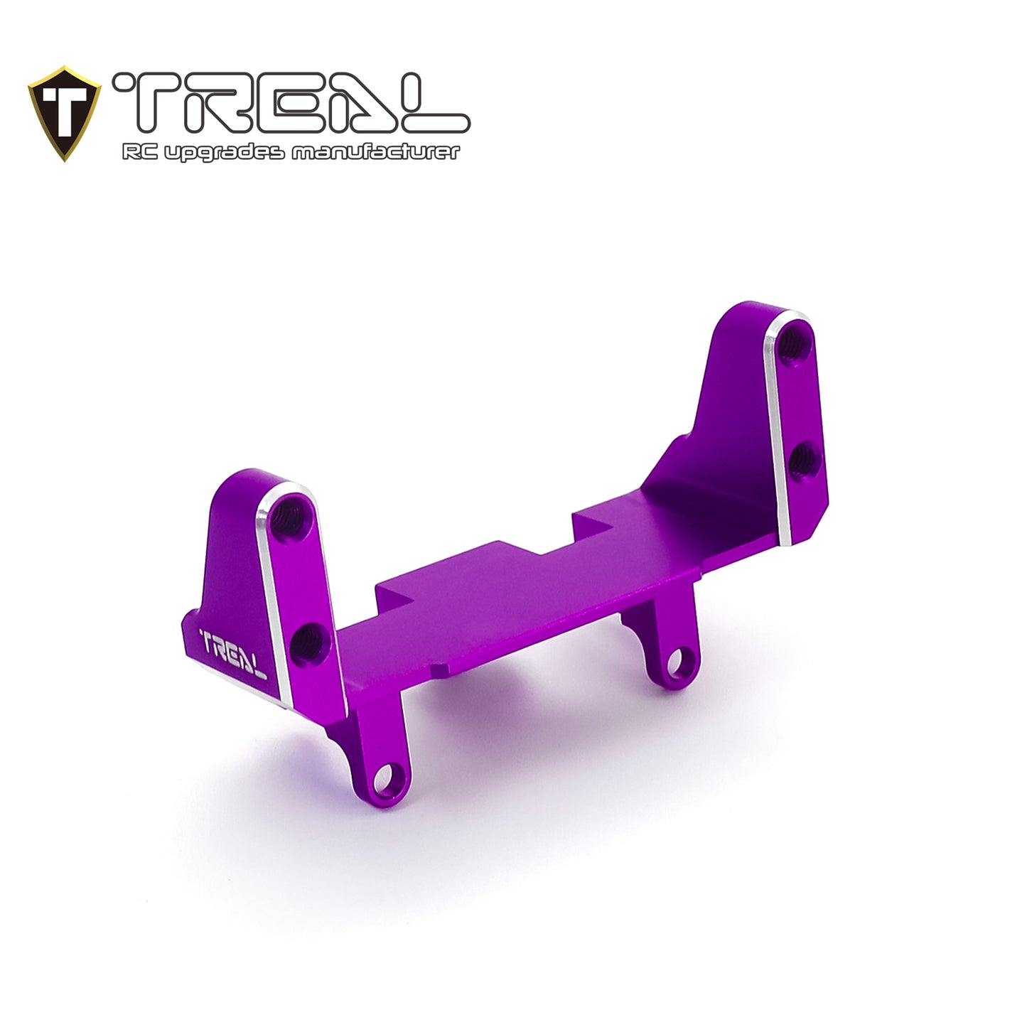 TREAL UTB18 Capra Front Servo Mount CNC Machined Aluminum 7075 Upgrades