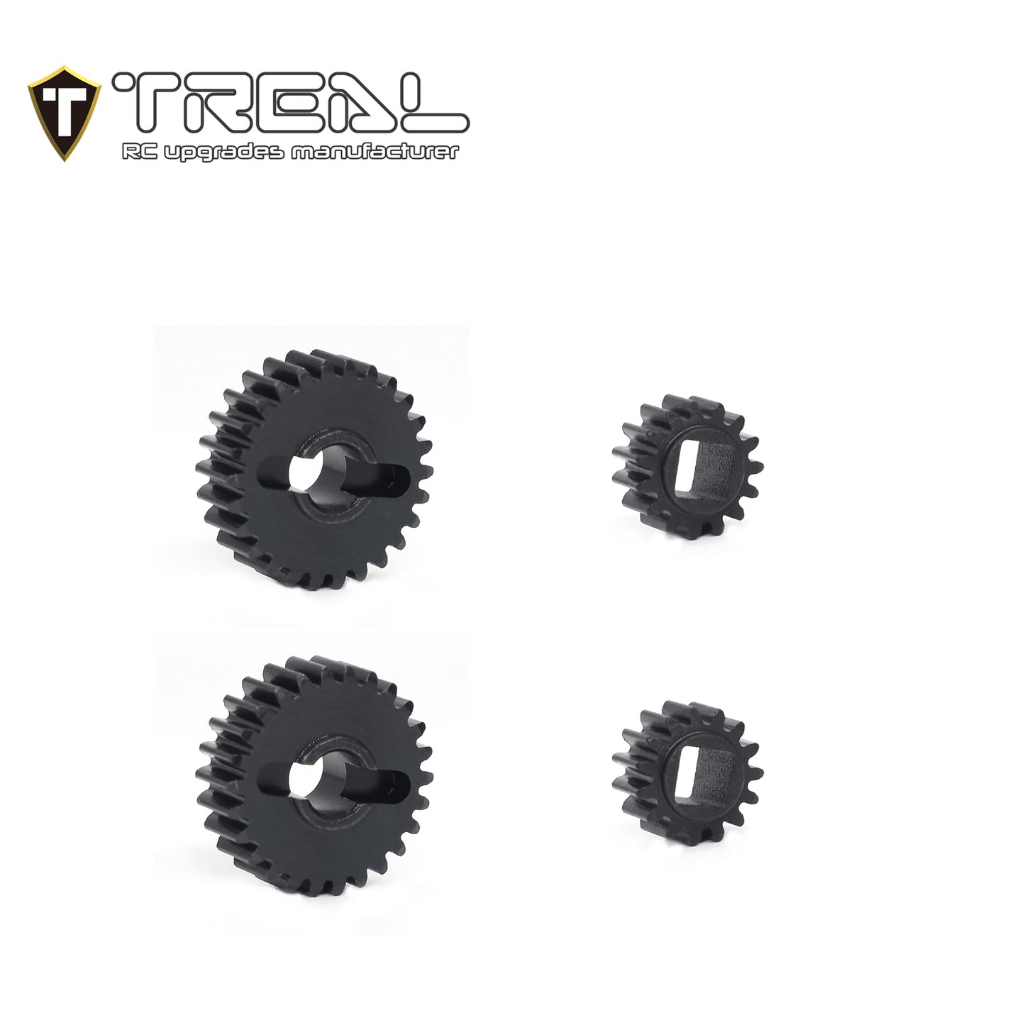 TREAL UTB18 Capra Portal Gears 15T/26T Harden Steel Gears Compatible with Axial 1/18 UTB18