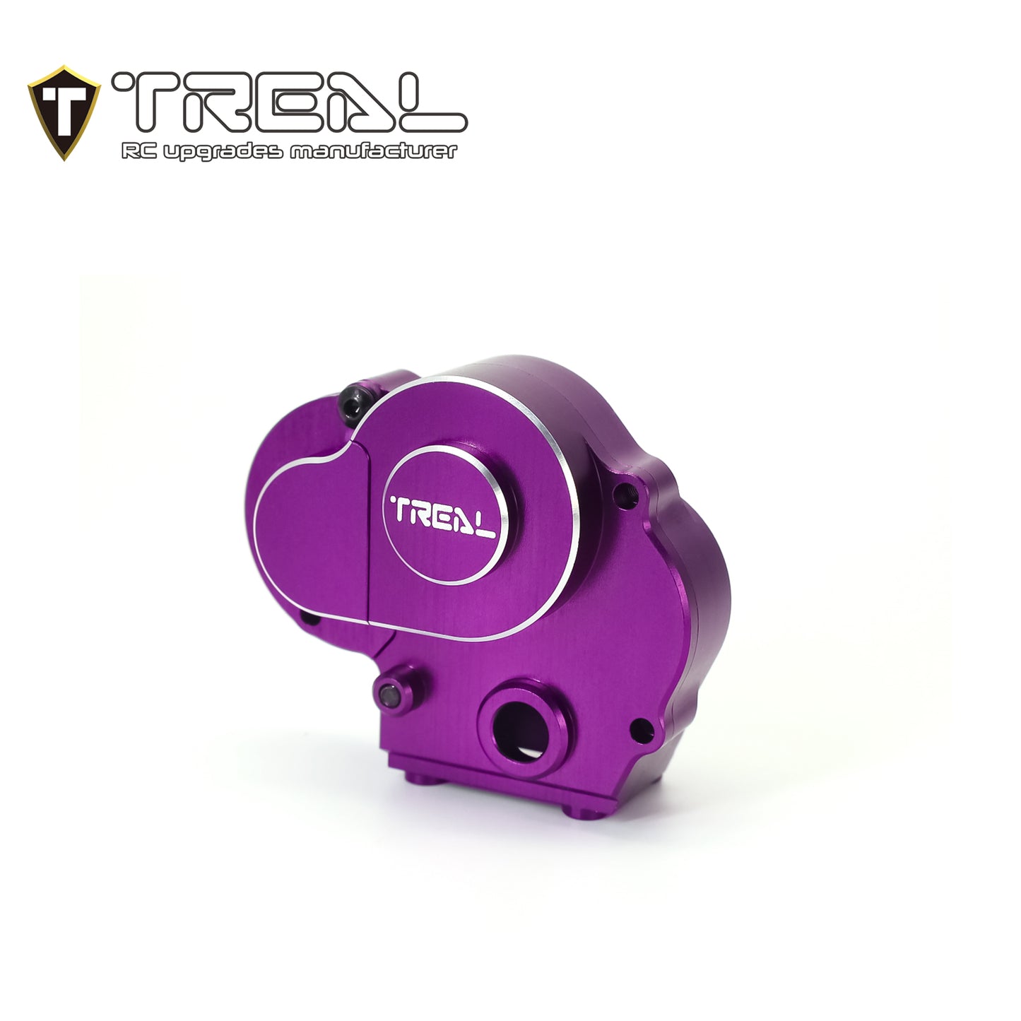 TREAL UTB18 Capra Transmission Housing Set, Aluminum 7075 CNC Machined Trans Case Upgrades