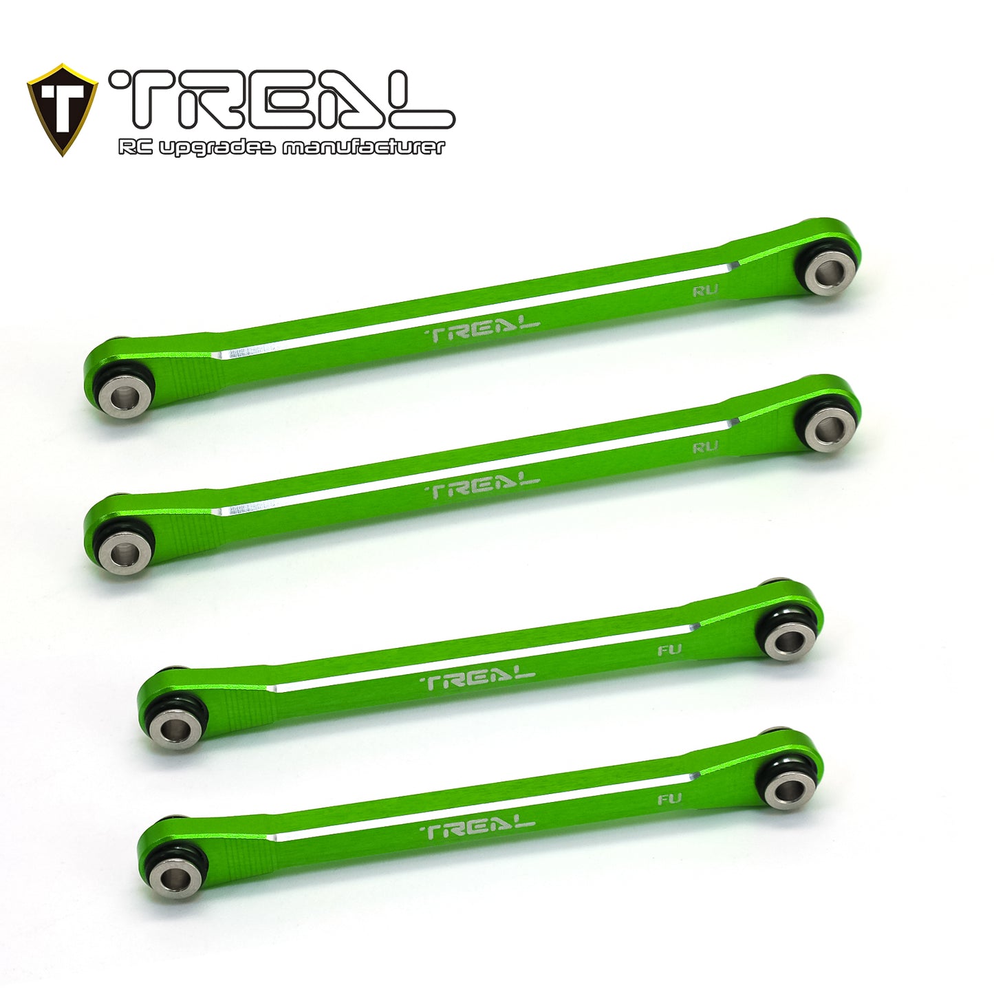 TREAL UTB18 Capra Upper Links Set (4pcs) Aluminum 7075 Upper Chassis 4-Links Upgrades