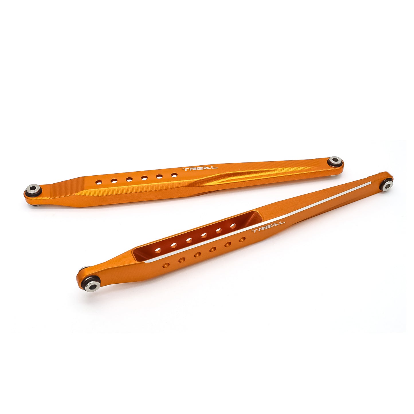 Treal Aluminum 7075 CNC Machined Rear Trailing Arms(2) for Axial 1/10 RBX10 Ryft