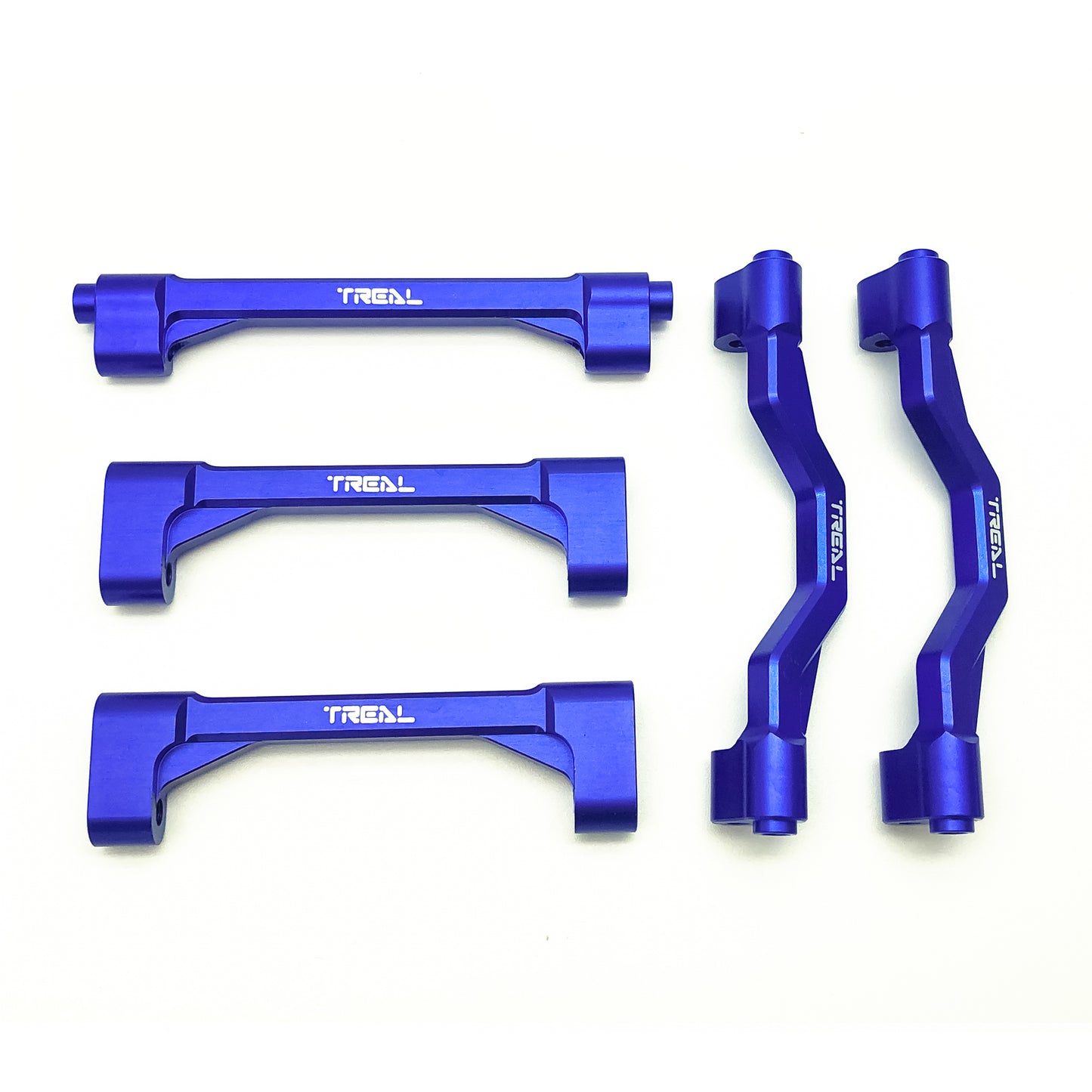 Treal Aluminum 7075 Chassis Cross Brace Set(5) for Losi LMT