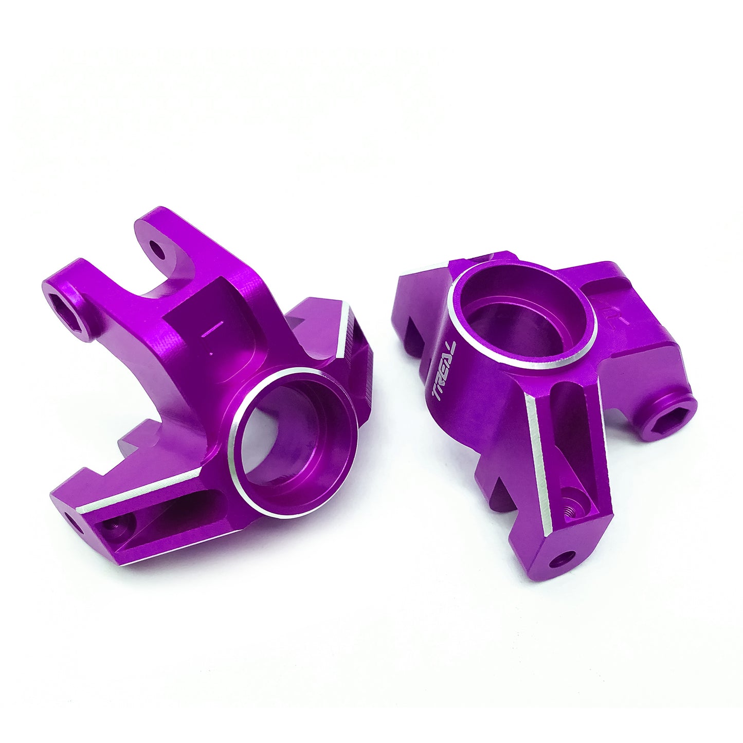 Treal Aluminum 7075 Front Steering Knuckels for Losi LMT