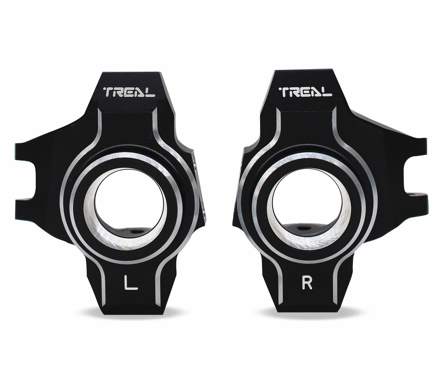 Treal Aluminum 7075 Front Steering Knuckles for Axial RBX10 Ryft