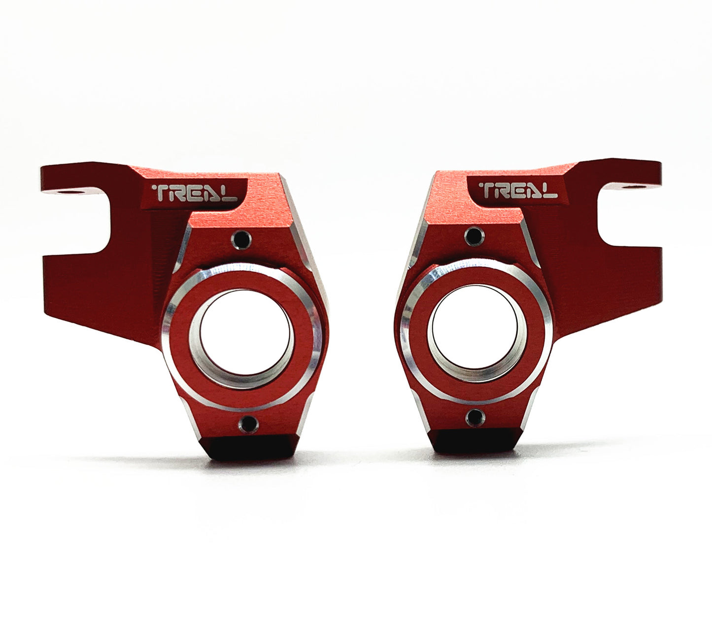 Treal Aluminum 7075 Front Steering Knuckles for SCX10 III Ford Bronco Front Straight Axle