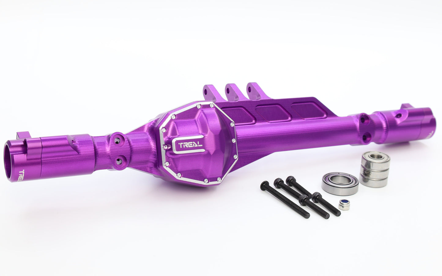 Treal Aluminum 7075 Rear Axle Housing CNC Machined for Axial RBX10 Ryft