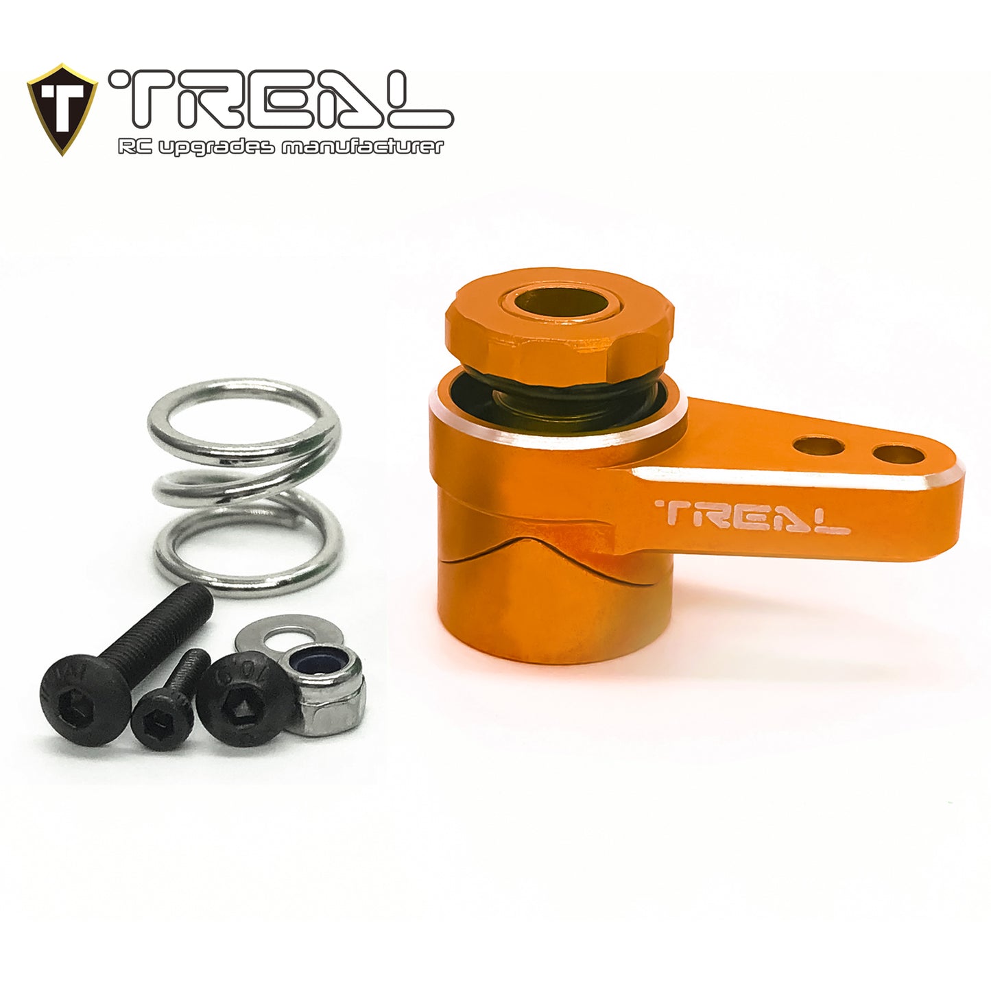 Treal Aluminum 7075 Servo Saver Set 25T for LMT Monster