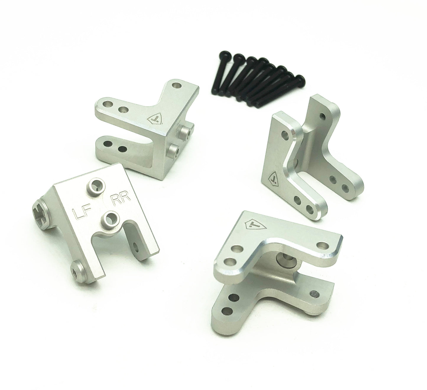 Treal Aluminum 7075 Shock Mount Set (4) for Losi LMT