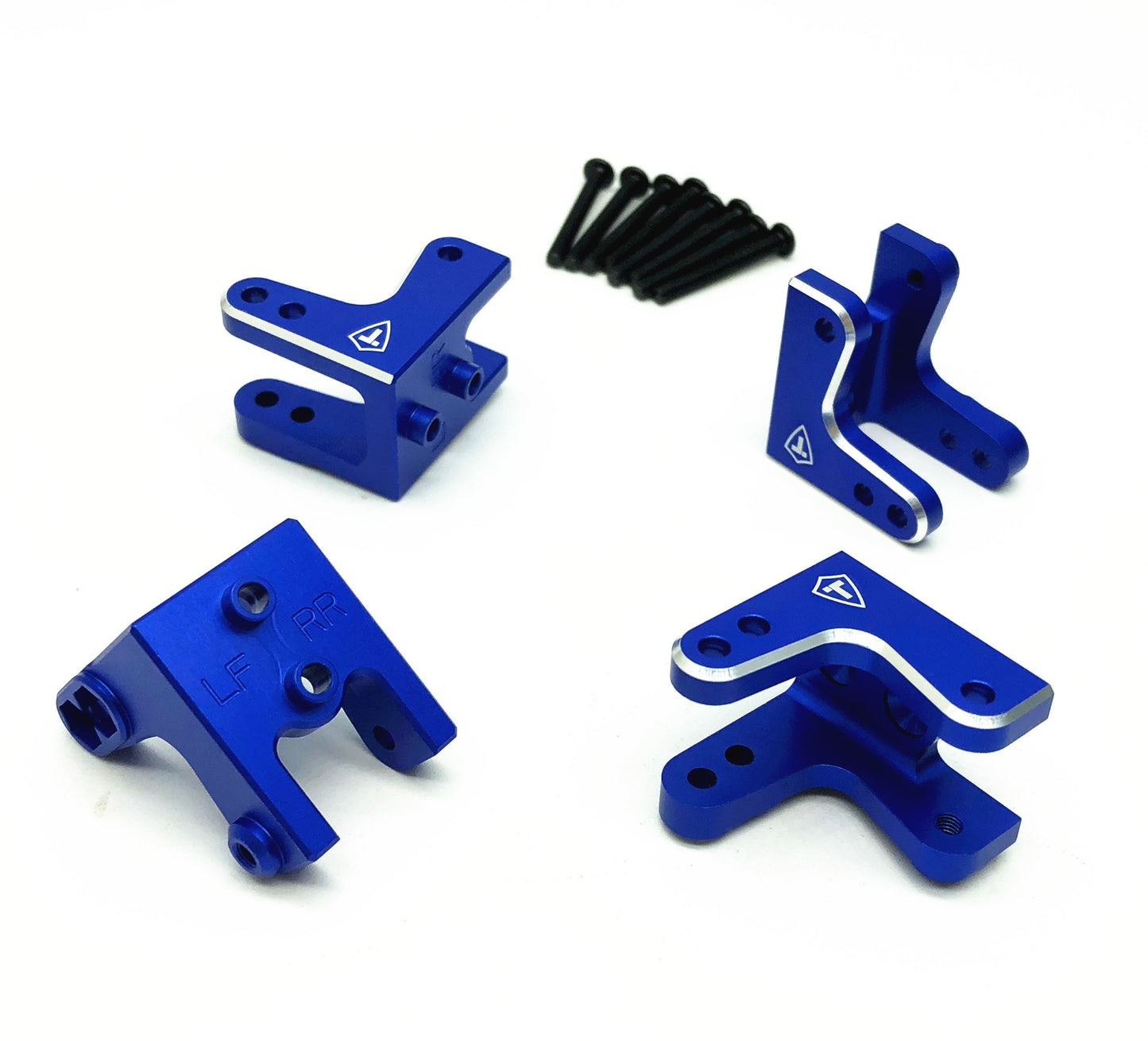 Treal Aluminum 7075 Shock Mount Set (4) for Losi LMT