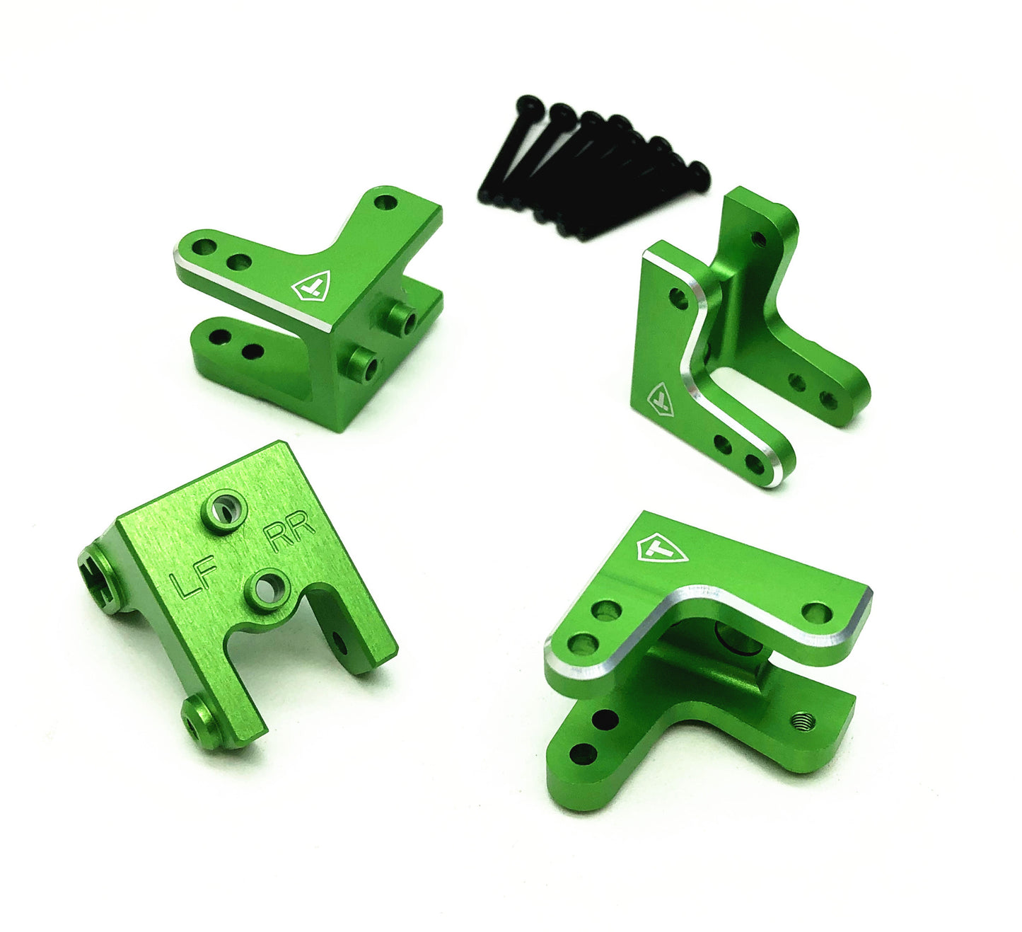 Treal Aluminum 7075 Shock Mount Set (4) for Losi LMT