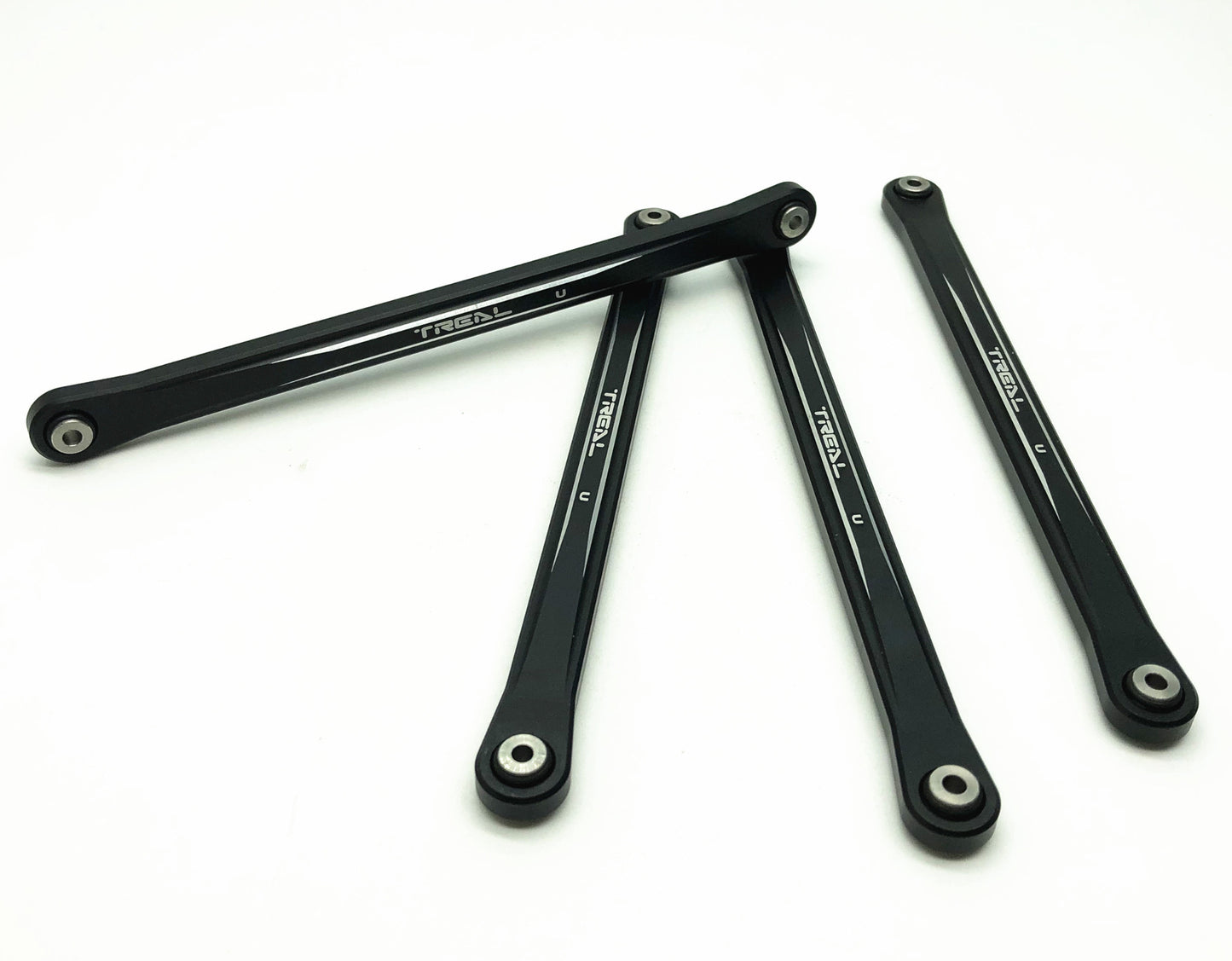 Treal Aluminum 7075 Upper Link Bars (4) pcs Set for Losi LMT