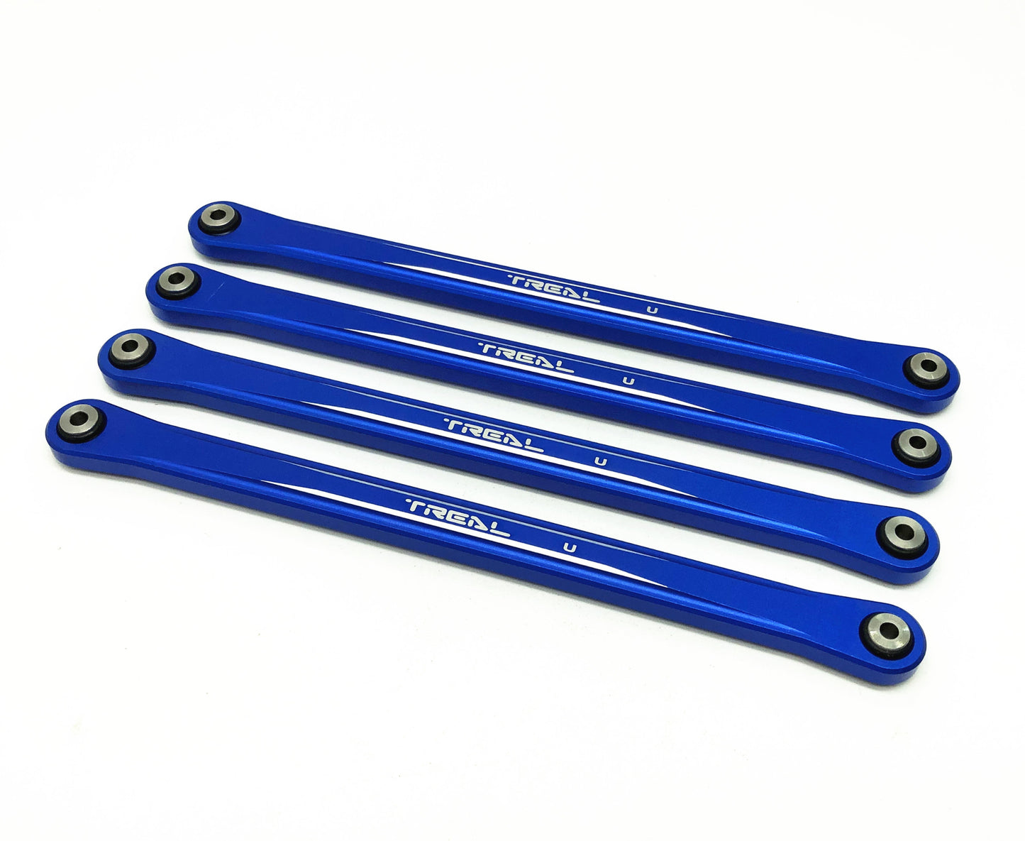 Treal Aluminum 7075 Upper Link Bars (4) pcs Set for Losi LMT