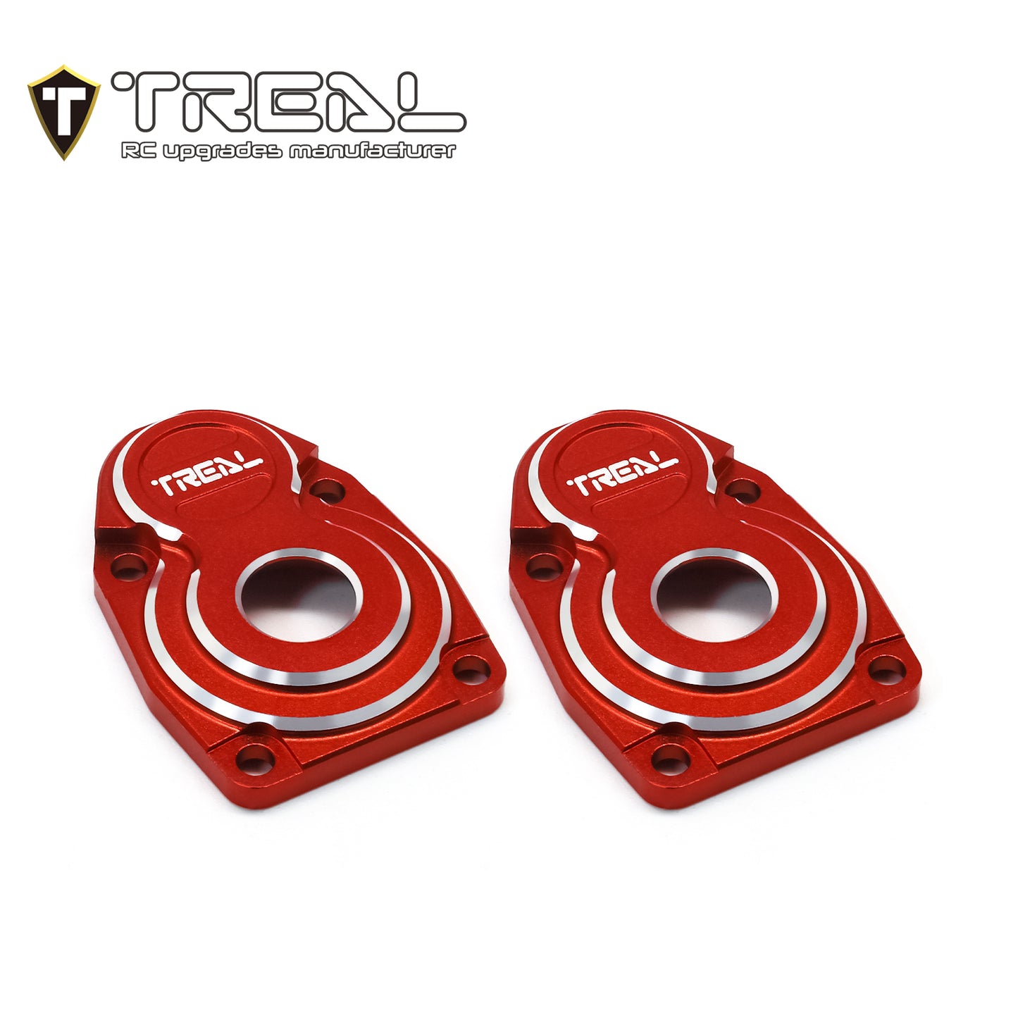 Treal Axial Capra/SCX10 III Outer Portal Covers Aluminum 7075 Front & Rear Portal Axle Cap
