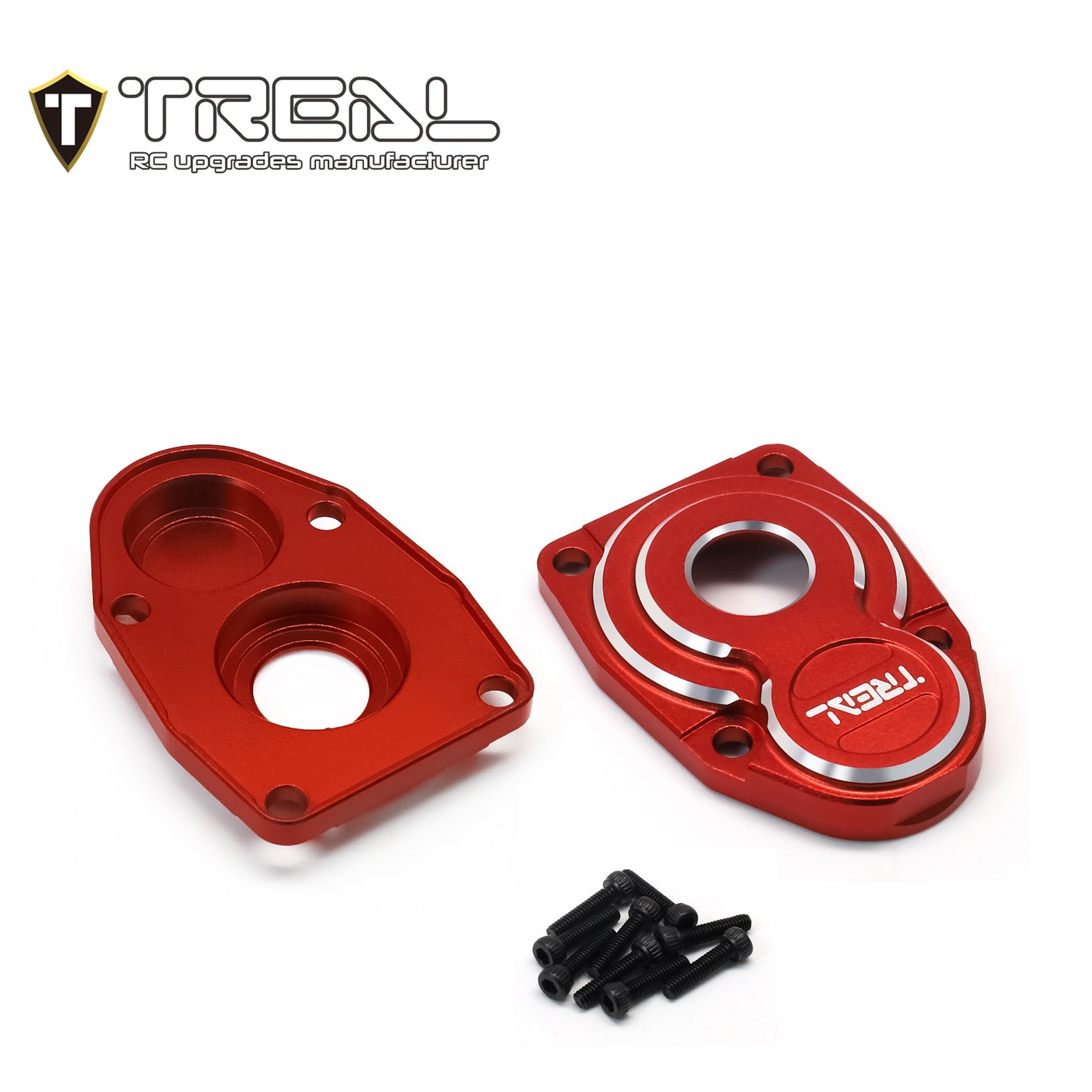 Treal Axial Capra/SCX10 III Outer Portal Covers Aluminum 7075 Front & Rear Portal Axle Cap