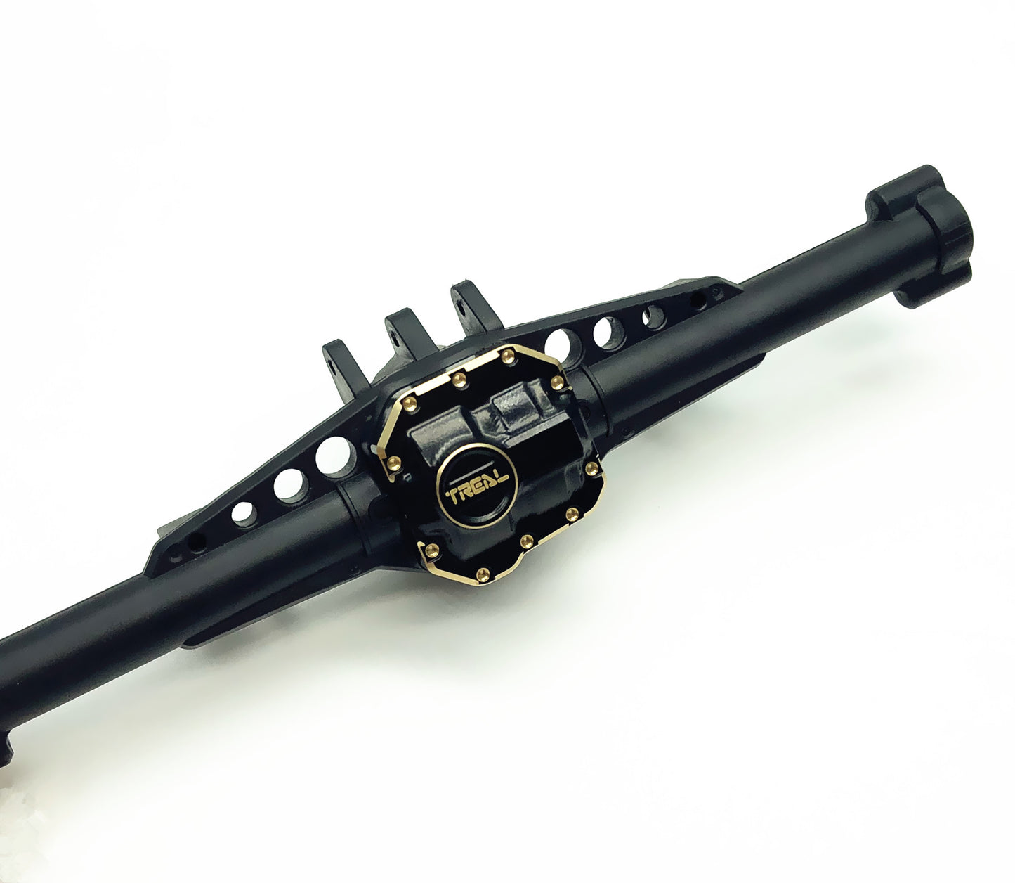 Treal Axial SCX10 II 2 Brass Diff Cover Front Rear 50g for 90046 90047 RC Crawler
