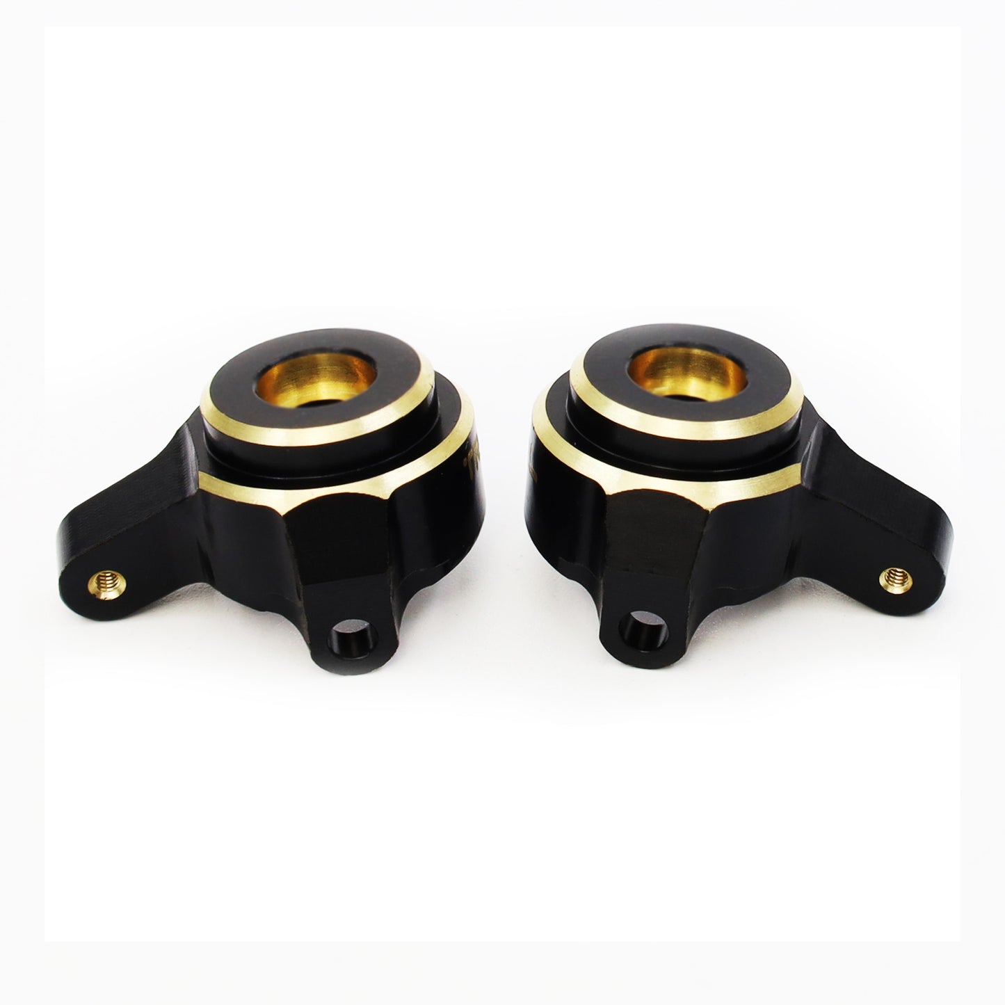 Treal Axial SCX24 Brass Front Steering Knuckles 10g for SCX24 Deadbolt C10 Betty Gladiator Bronco