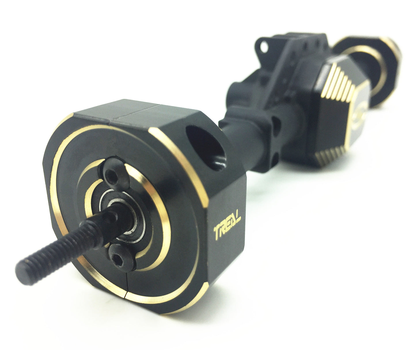 Treal Brass Heavy Duty Counterweight Rear Axle Balance Weights (2) for Element Enduro RC