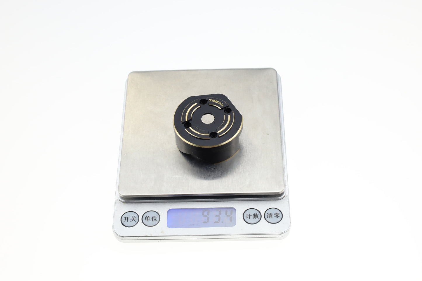 Treal Brass Outer Portal Covers Weights 93g for Axial Capra UTB/SCX10 III -Type B
