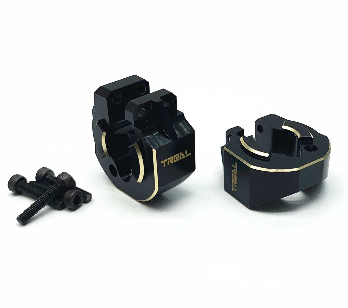 TREAL Brass Rear Axle Counterweight Heavy Weight 58g for SCX10 III Ford Bronco/Jeep CJ-7 Straight Rear Axle