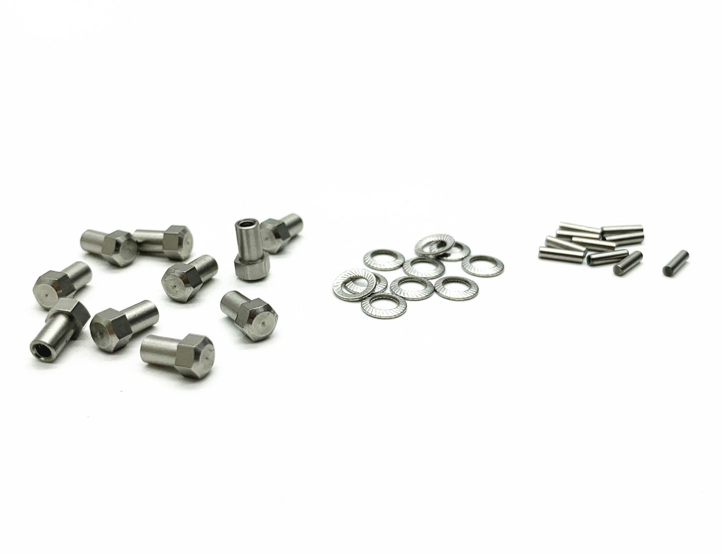 Treal Hardware for SCX24 Brass Extended Wheel Hubs