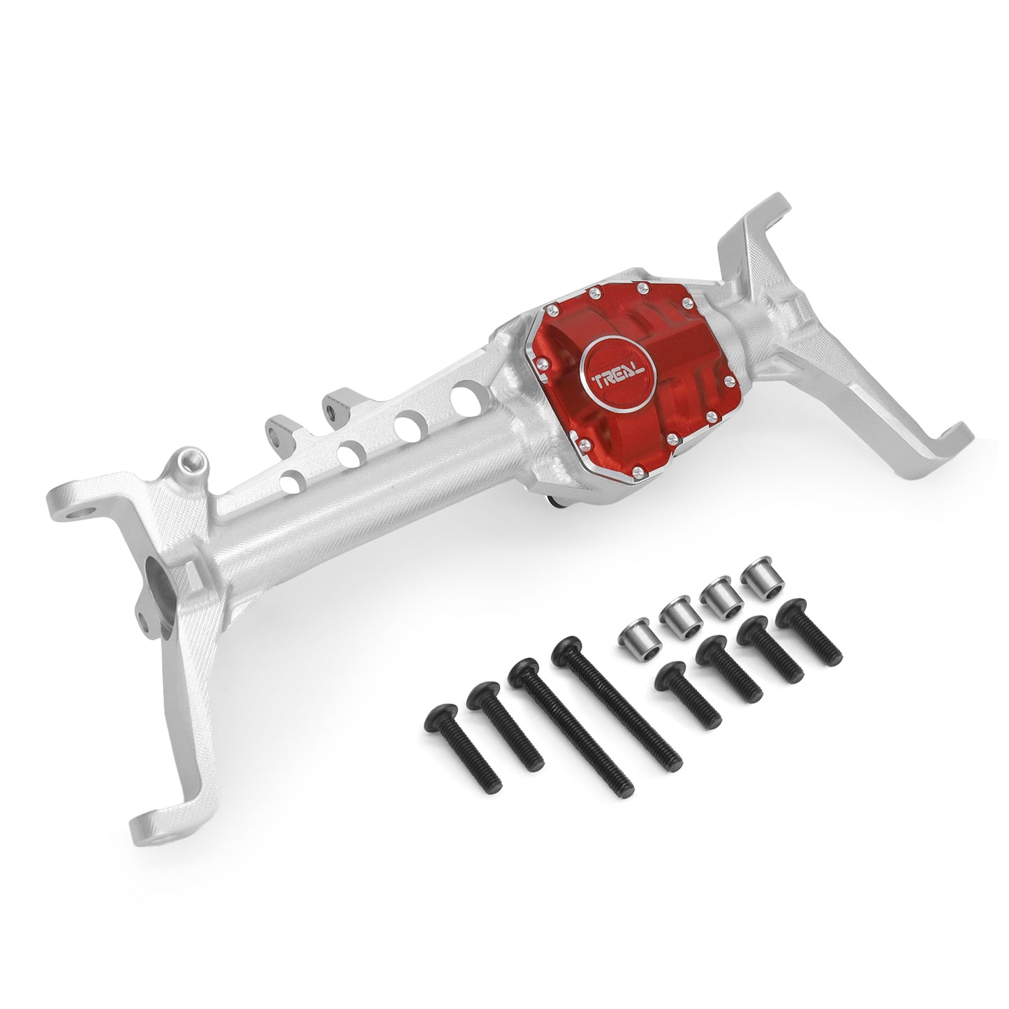 Treal SCX10 III Front Axle CNC Aluminum 7075 Front Portal Axles for Axial SCX10 3 1/10 Scale AR45 Axles