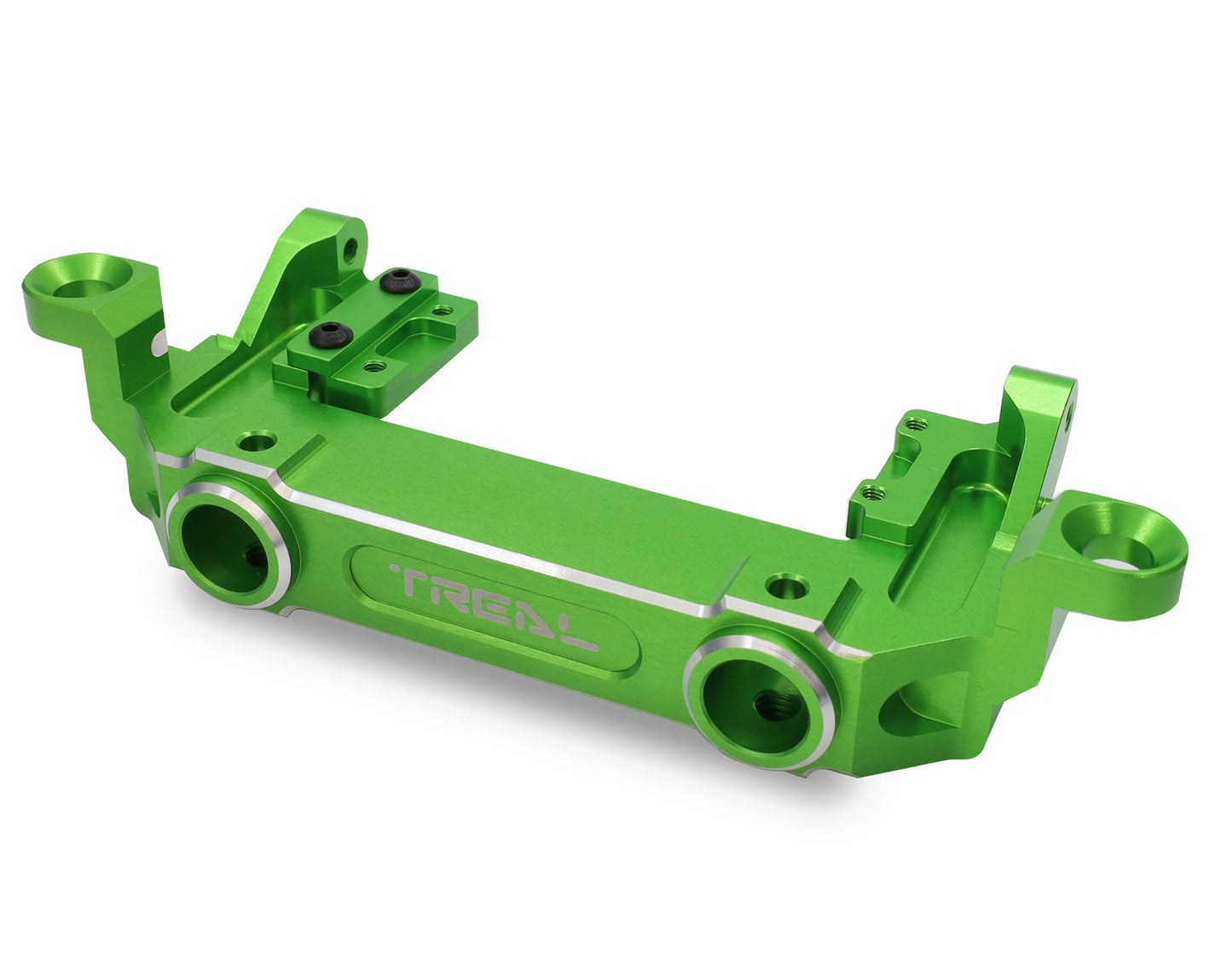 Treal SCX6 Front Bumper Mount/Servo Mount/Body Mounts(FR/RR) Multi-Function Alu 7075 CNC Machined Upgrades for Axial SCX6