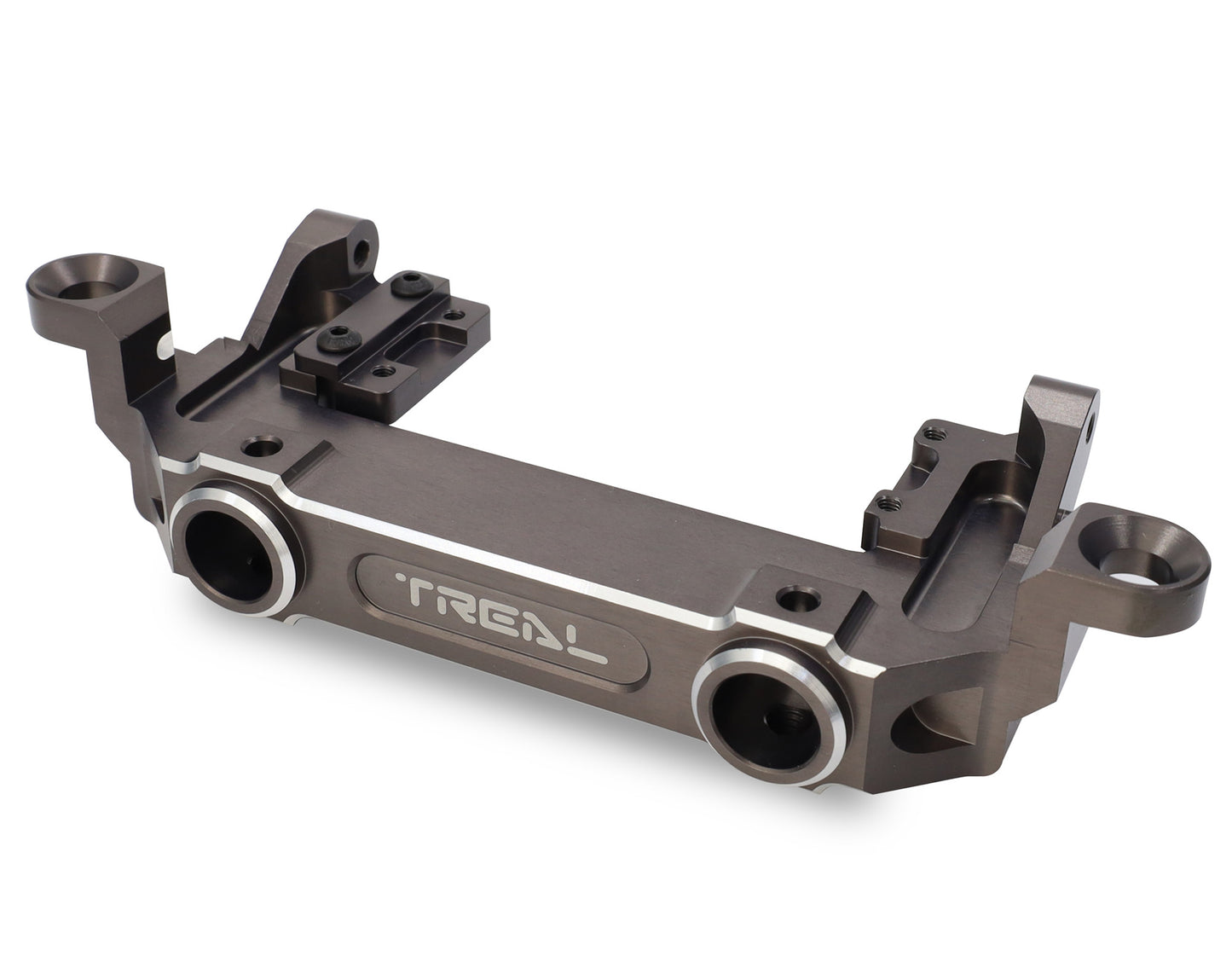 Treal SCX6 Front Bumper Mount/Servo Mount/Body Mounts(FR/RR) Multi-Function Alu 7075 CNC Machined Upgrades for Axial SCX6