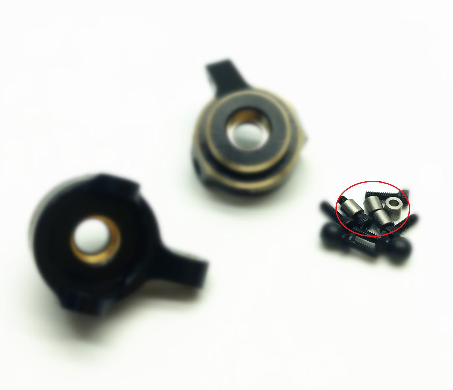 Treal Stainless Sleeves (20)pcs for SCX24 Brass Front Knuckles