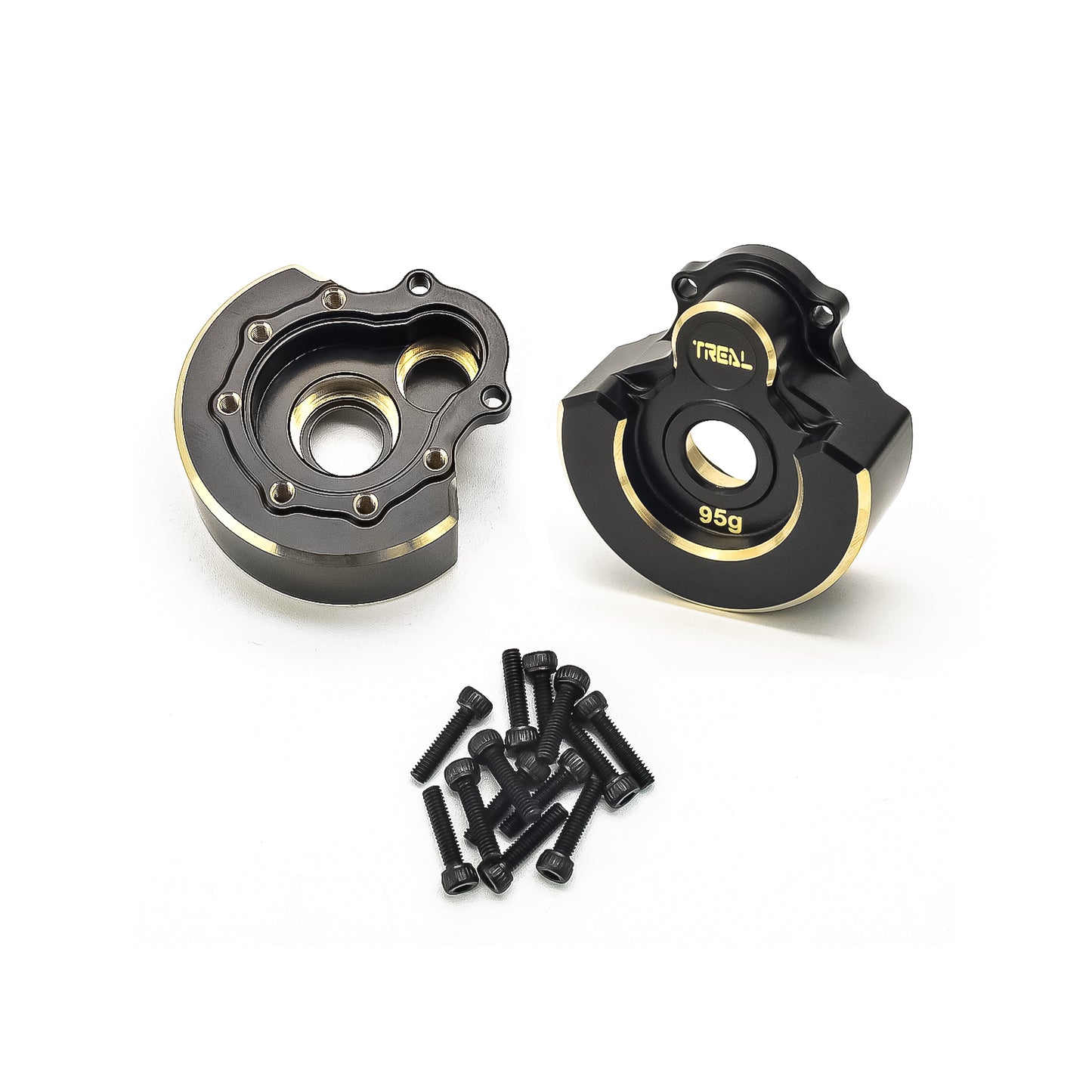 Treal TRX-4 Brass Heavy Weight Outer Portal Drive Housing 95g(2pcs)