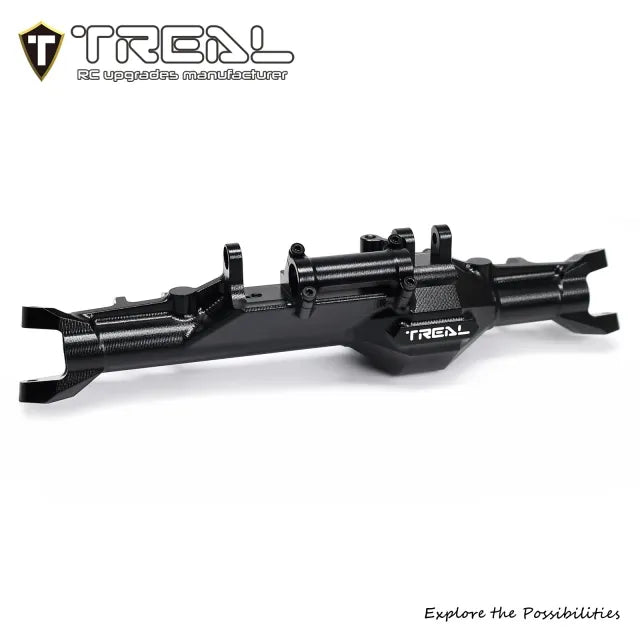 TREAL X003TOALSB SCX10 Pro Rear Chassis Brace Post Mount Aluminum