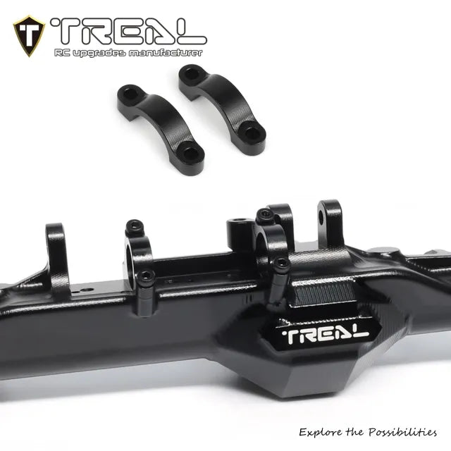 TREAL Aluminum 7075 Hydro Ram Steering Clamps CNC Machined Upgrades for Vanquish H10