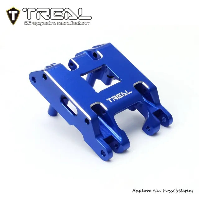 TREAL TRX4MT Center Skid Plate Aluminum 7075 Upgrades for 1/18 TRX-4MT F-150 K10 Monster Truck
