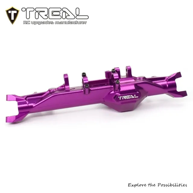 TREAL Aluminum 7075 Front Axle Housing CNC Billet Machined Upgrades for Vanquish Products H10 Optic