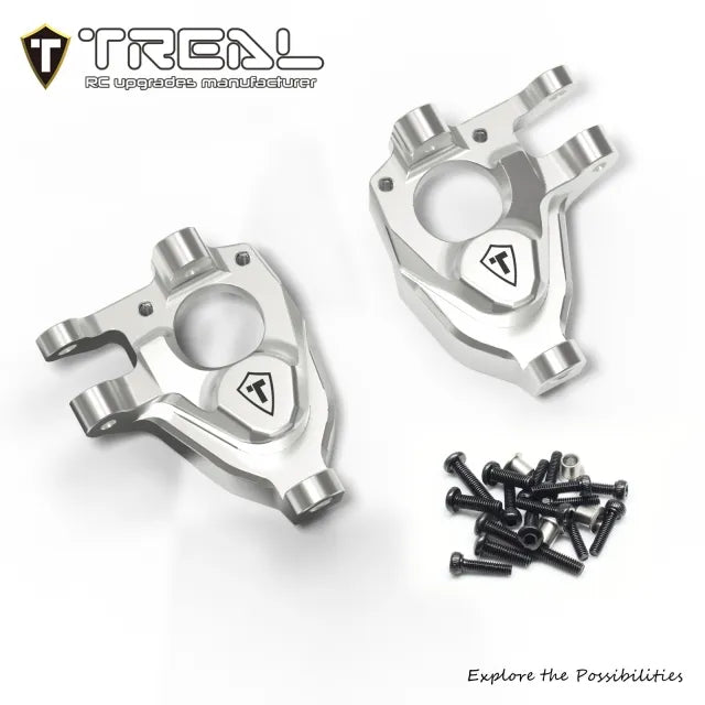 TREAL Aluminum 7075 Front Inner Portal Covers Steering Knuckles for Vanquish VRD/VS4-10